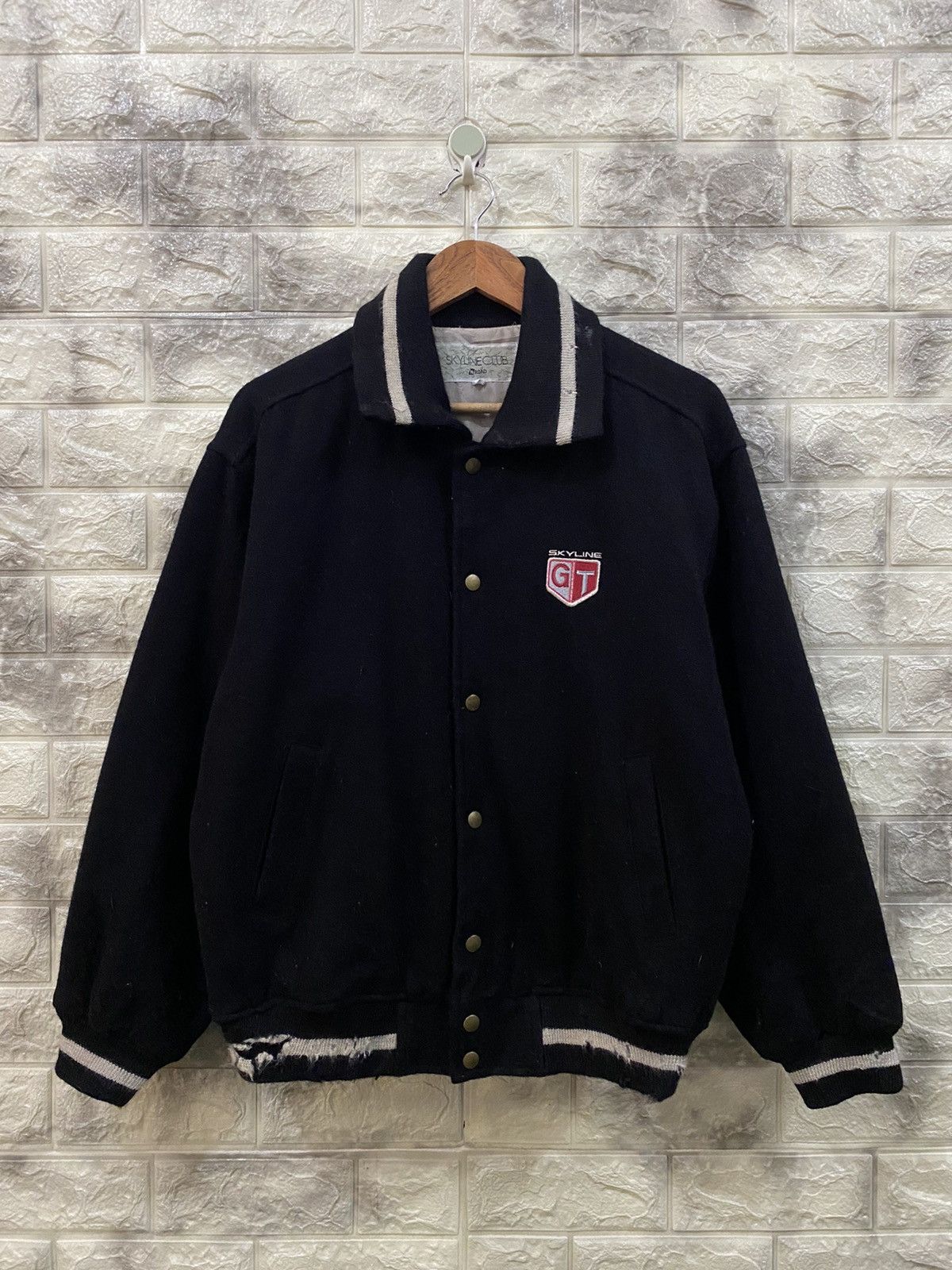 Vintage Vintage GT Skyline Varsity Jacket Size US L / EU 52-54 / 3 - 5 Thumbnail