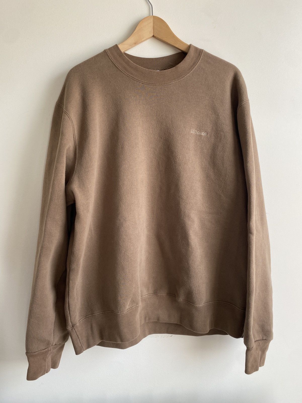 Jjjjound RARE J90 Brown Crewneck size XL | Grailed