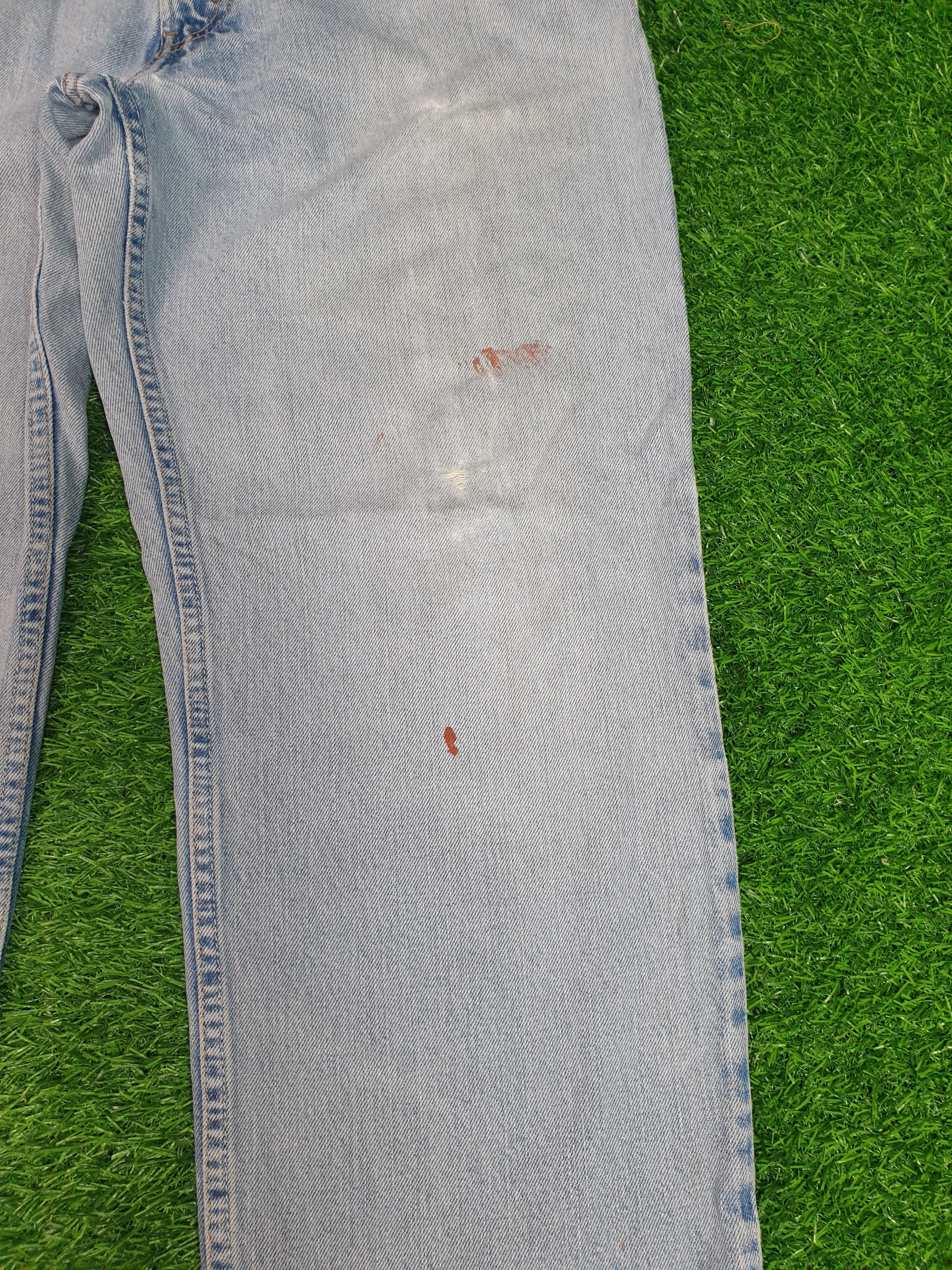 Levi's Vintage Clothing LEVIS 550 Rusty Faded Distressed Size 34X30.5 Jeans L0130 Size US 34 / EU 50 - 3 Thumbnail