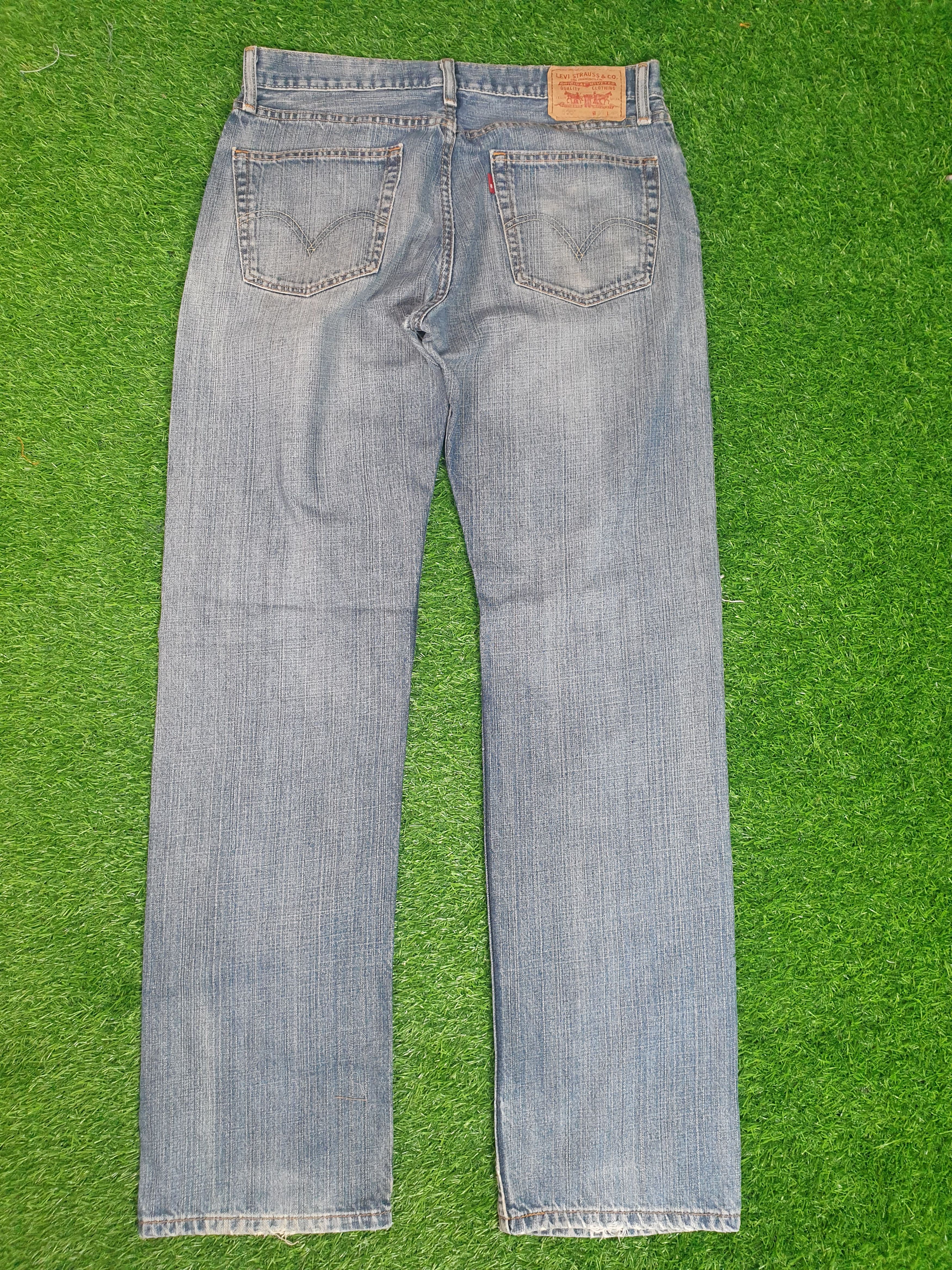 Levi's LEVIS 505 Light Wash Distressed Size 34X34 Jeans L0174 Size US 34 / EU 50 - 2 Thumbnail