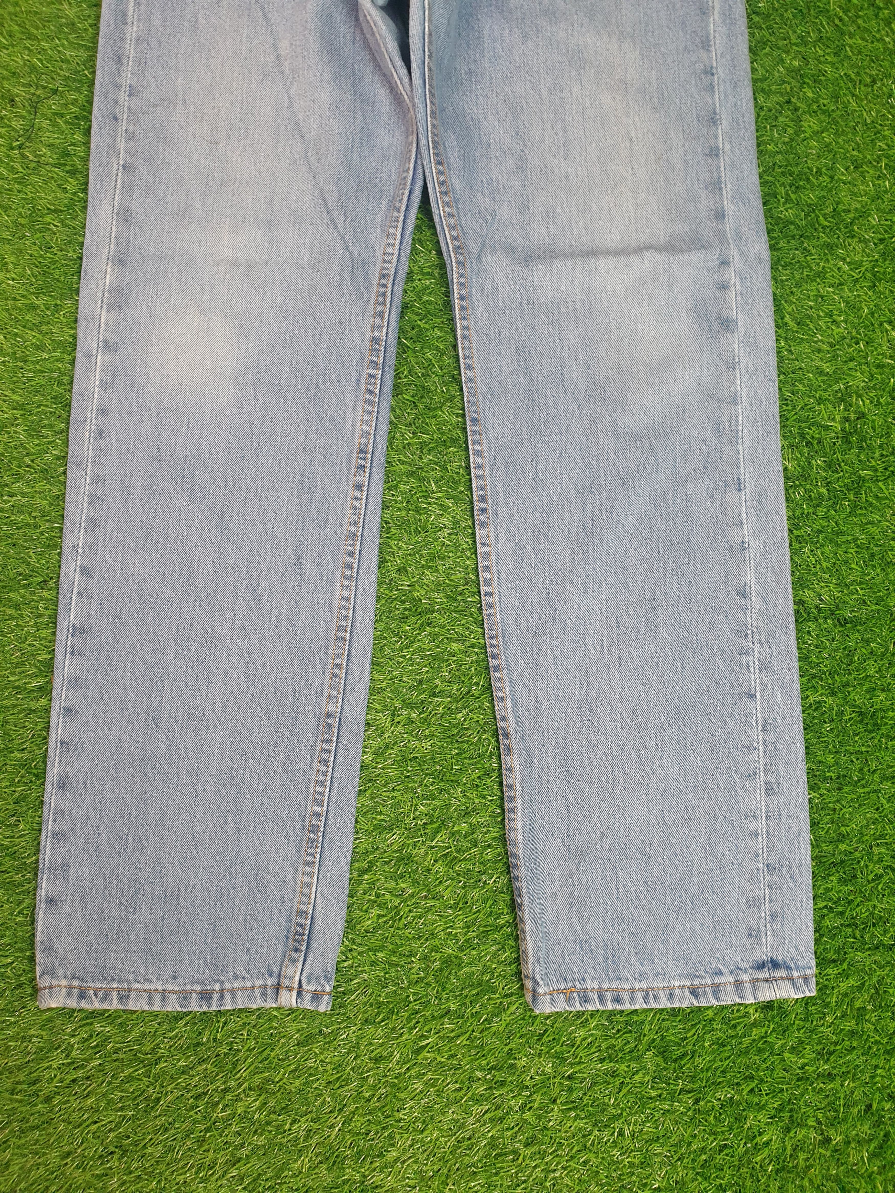 Levi's Vintage LEVIS 505 Light Wash Faded Size 35X31.5 Jeans L0170 Size US 35 - 4 Thumbnail