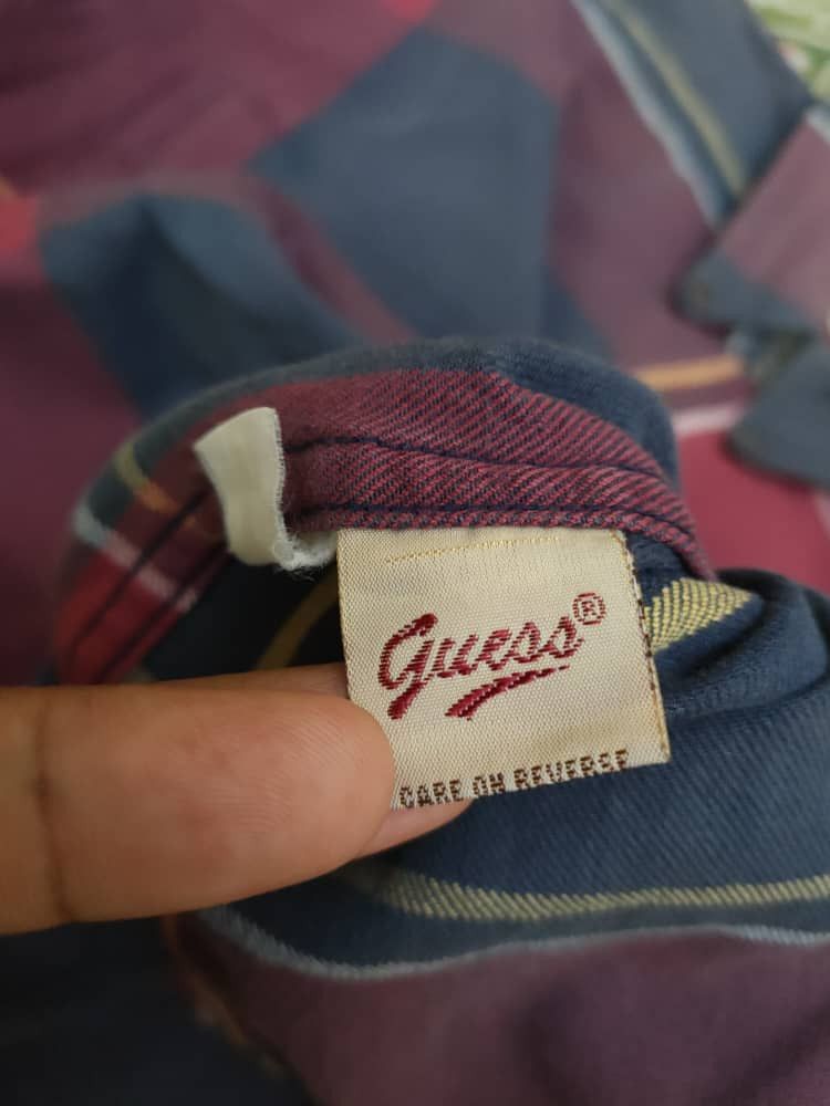 Vintage Guess Faded Flannel
