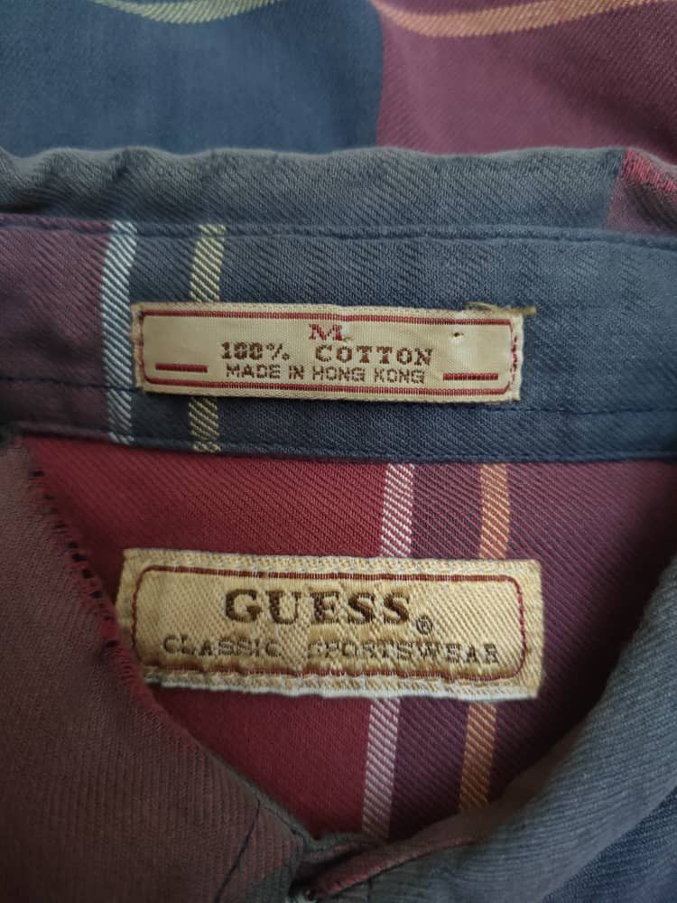 Vintage Guess Faded Flannel