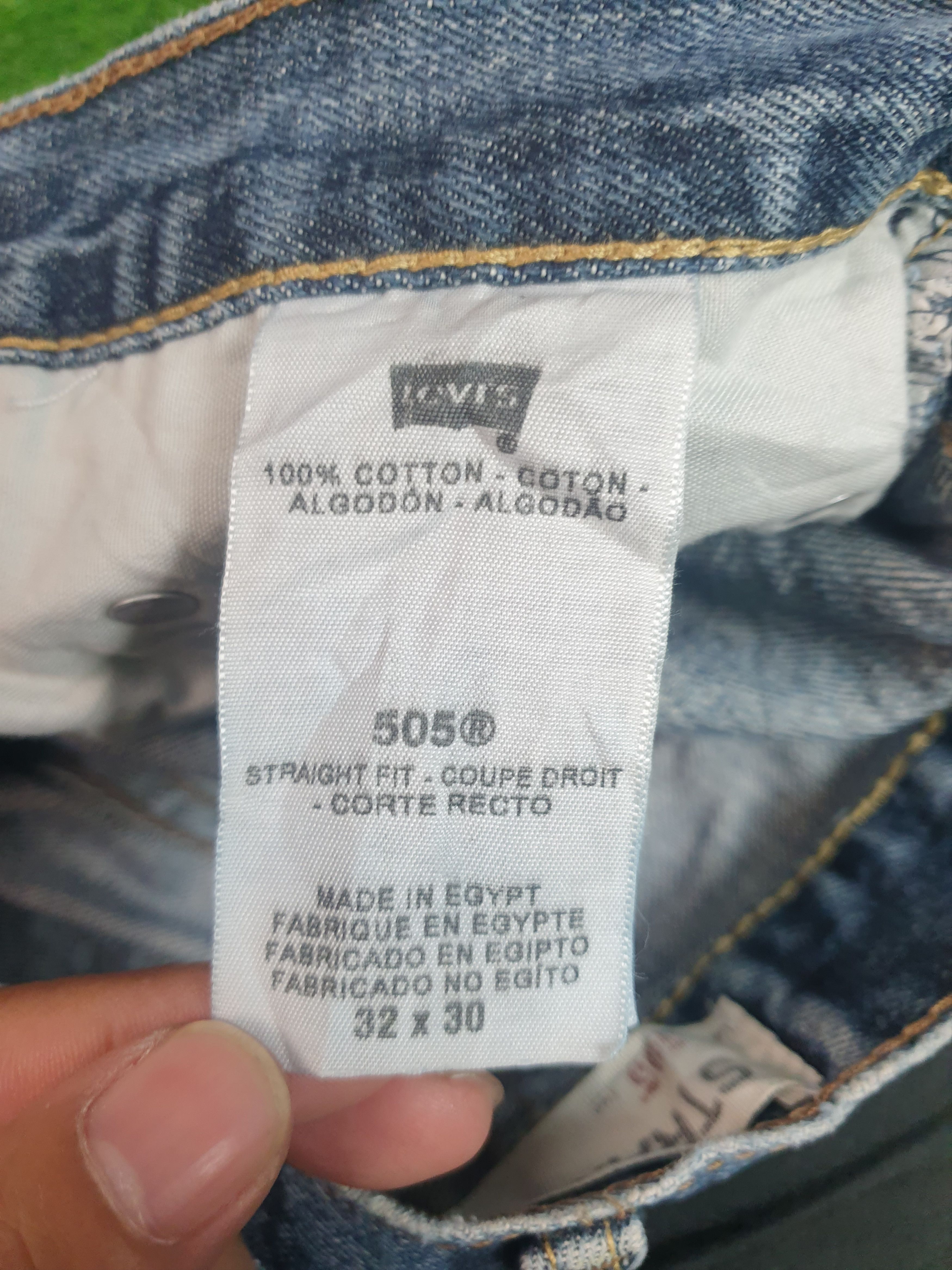 Levi's Vintage Clothing LEVIS 505 Medium Wash Distressed Size 32X29 Jeans L0175 Size US 32 / EU 48 - 13 Thumbnail