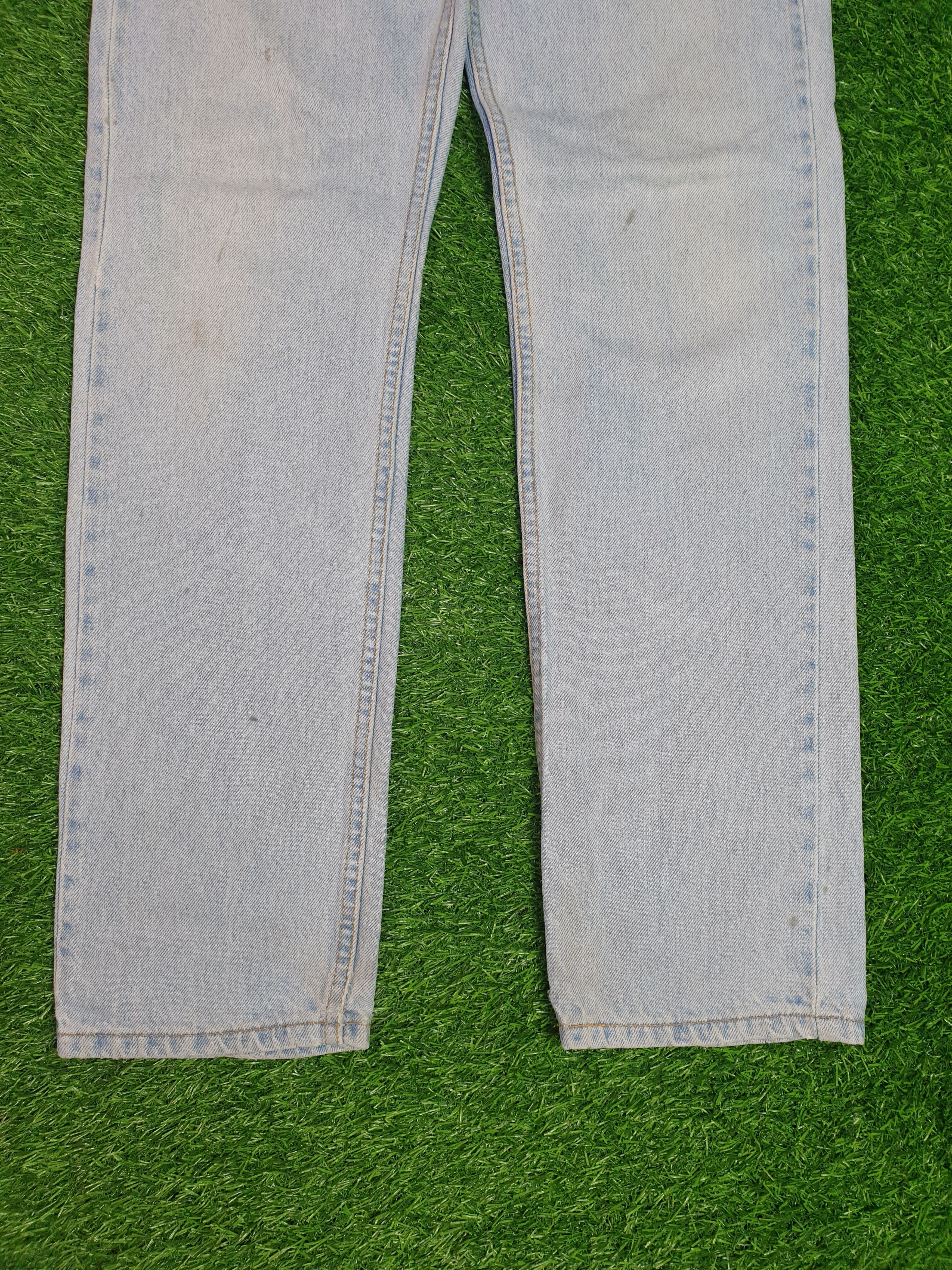 Levi's Vintage 90's LEVIS 505 Sun Faded Orange Tag 31X33 L0124 Size US 31 - 3 Thumbnail