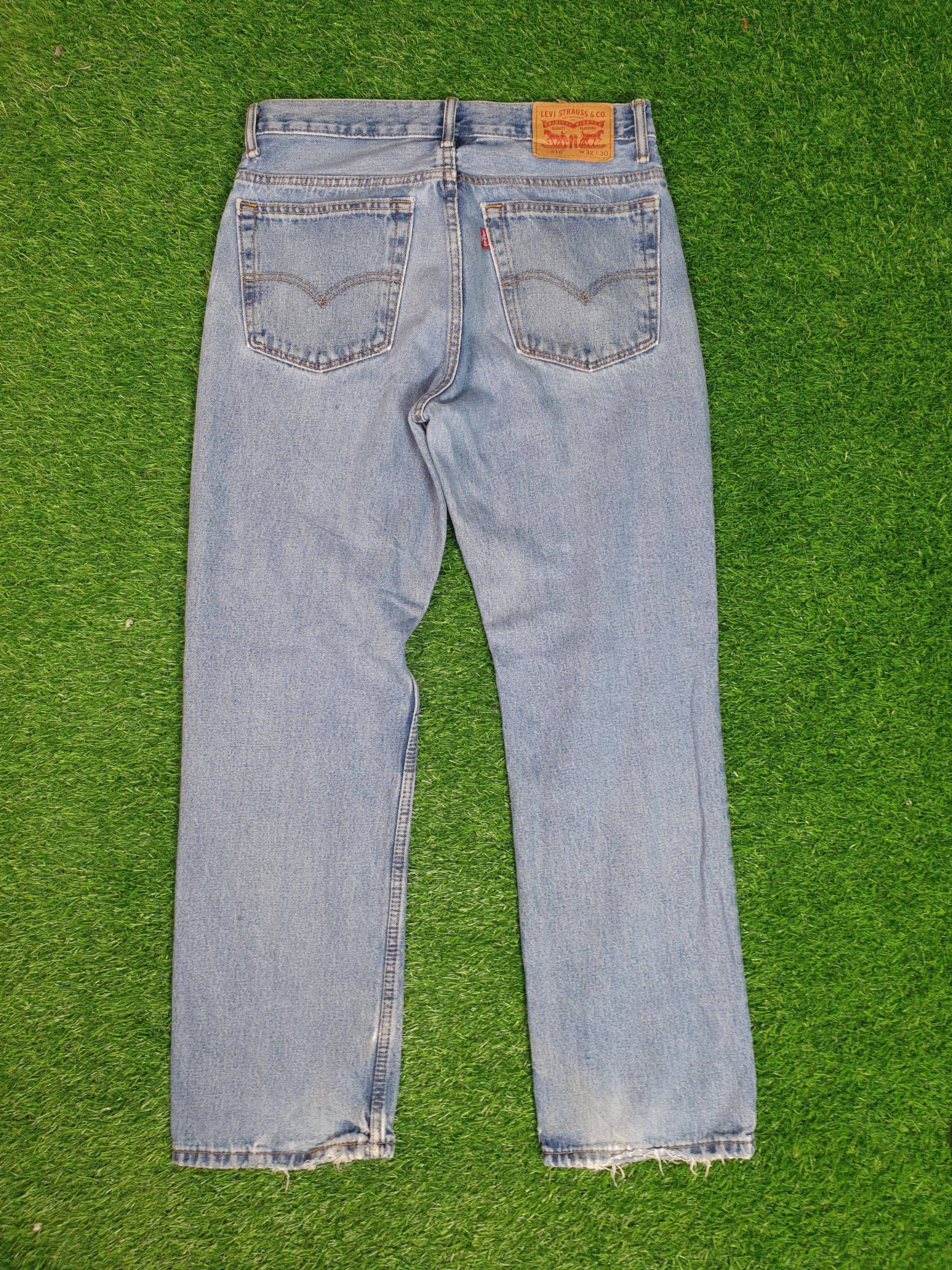 Levi's Vintage LEVIS 516 Sun Faded Distressed 32X29 Jeans L0057 Size US 32 / EU 48 - 2 Thumbnail