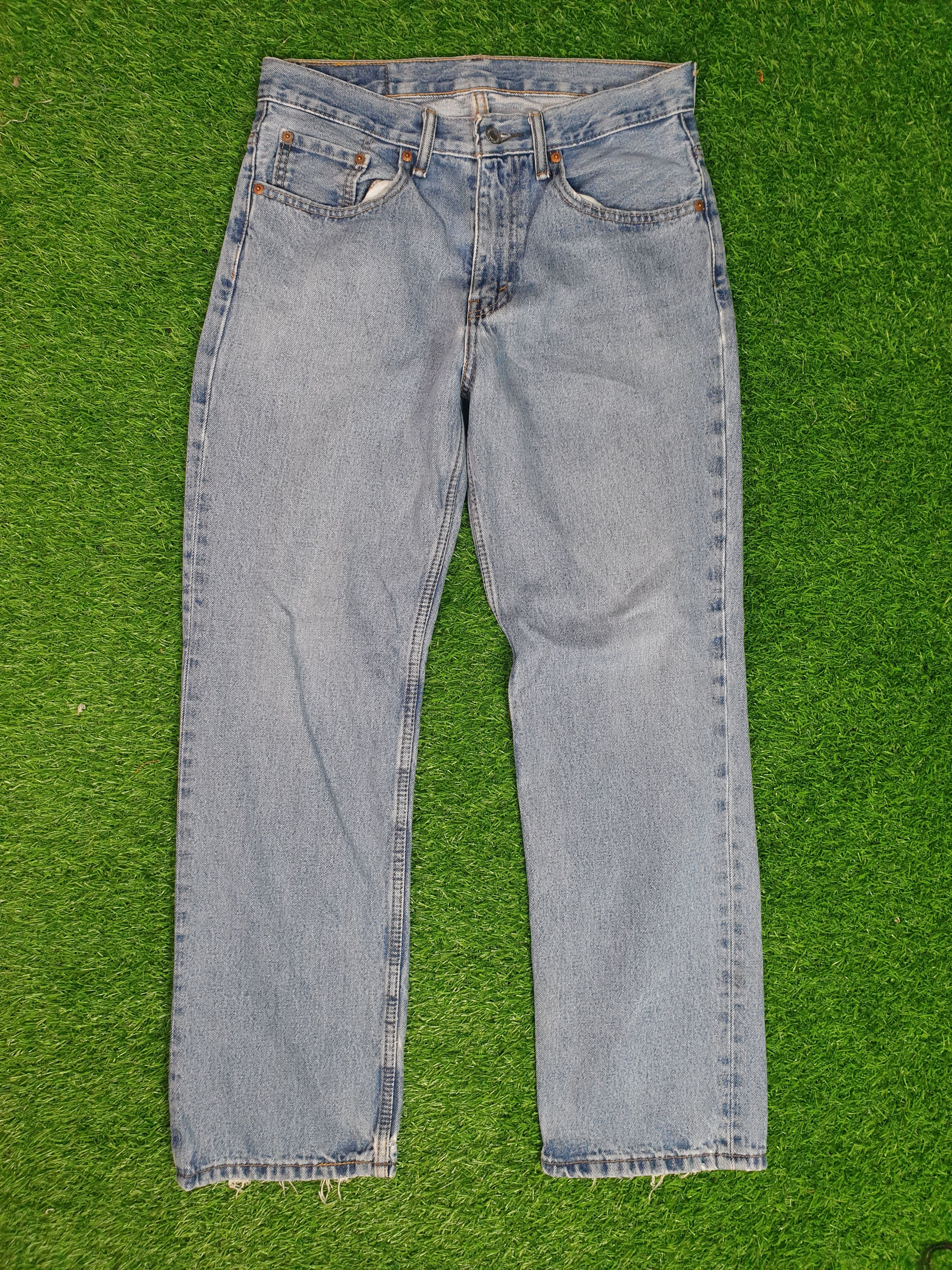 Levi's Vintage LEVIS 516 Sun Faded Distressed 32X29 Jeans L0057 Size US 32 / EU 48 - 1 Thumbnail