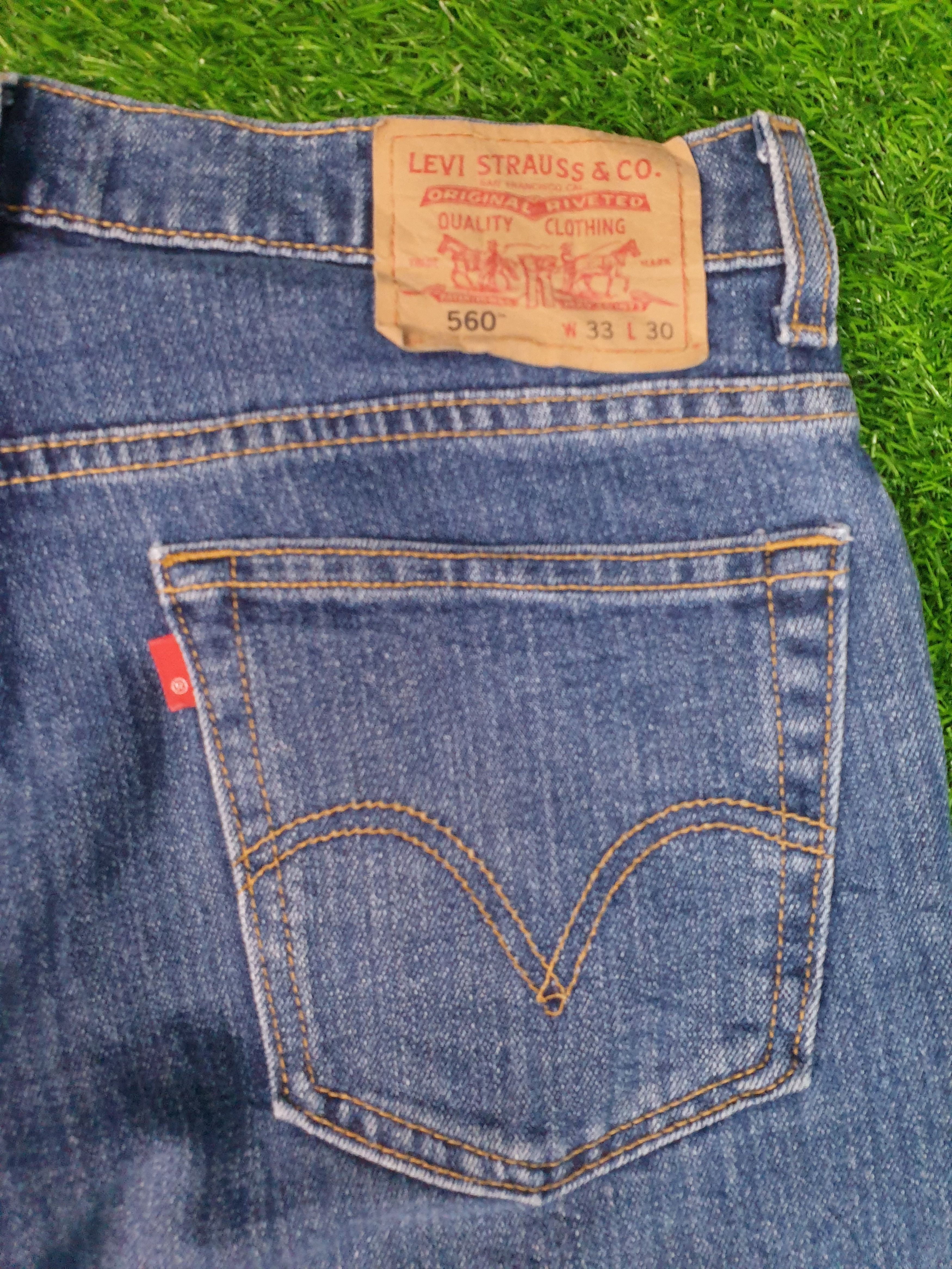 Levi's Vintage LEVIS 560 Bleach Distressed Size 33X29 Jeans L0117 Size US 32 / EU 48 - 8 Thumbnail