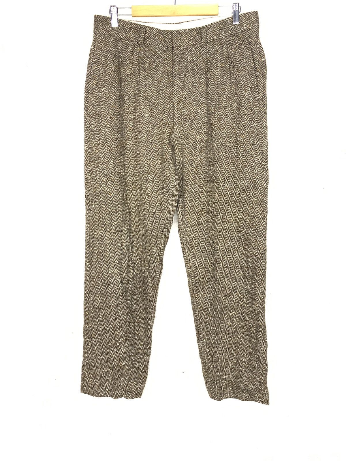 Chaps Ralph Lauren × Ralph Lauren 🔥 Chaps Ralph Lauren Vintage Wool Baggy Pants Size US 34 / EU 50 - 3 Thumbnail