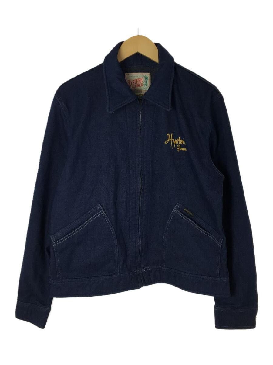 Hysteric Glamour Boxy Embroidered Denim Jacket Size US L / EU 52-54 / 3 - 1 Thumbnail