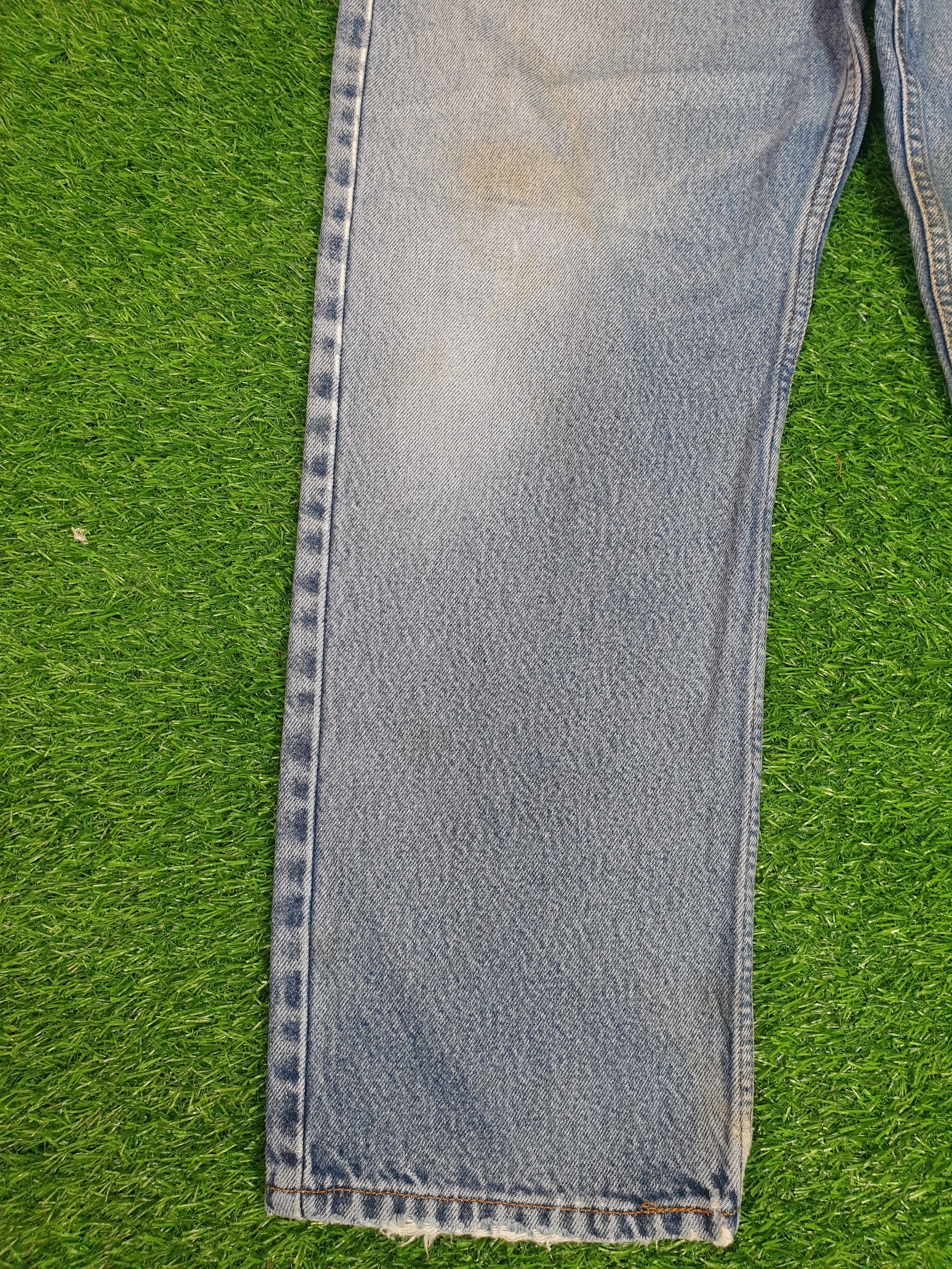 Levi's Vintage LEVIS 505 Faded Rusty Distressed 36X28 Jeans L0120 Size US 36 / EU 52 - 3 Thumbnail