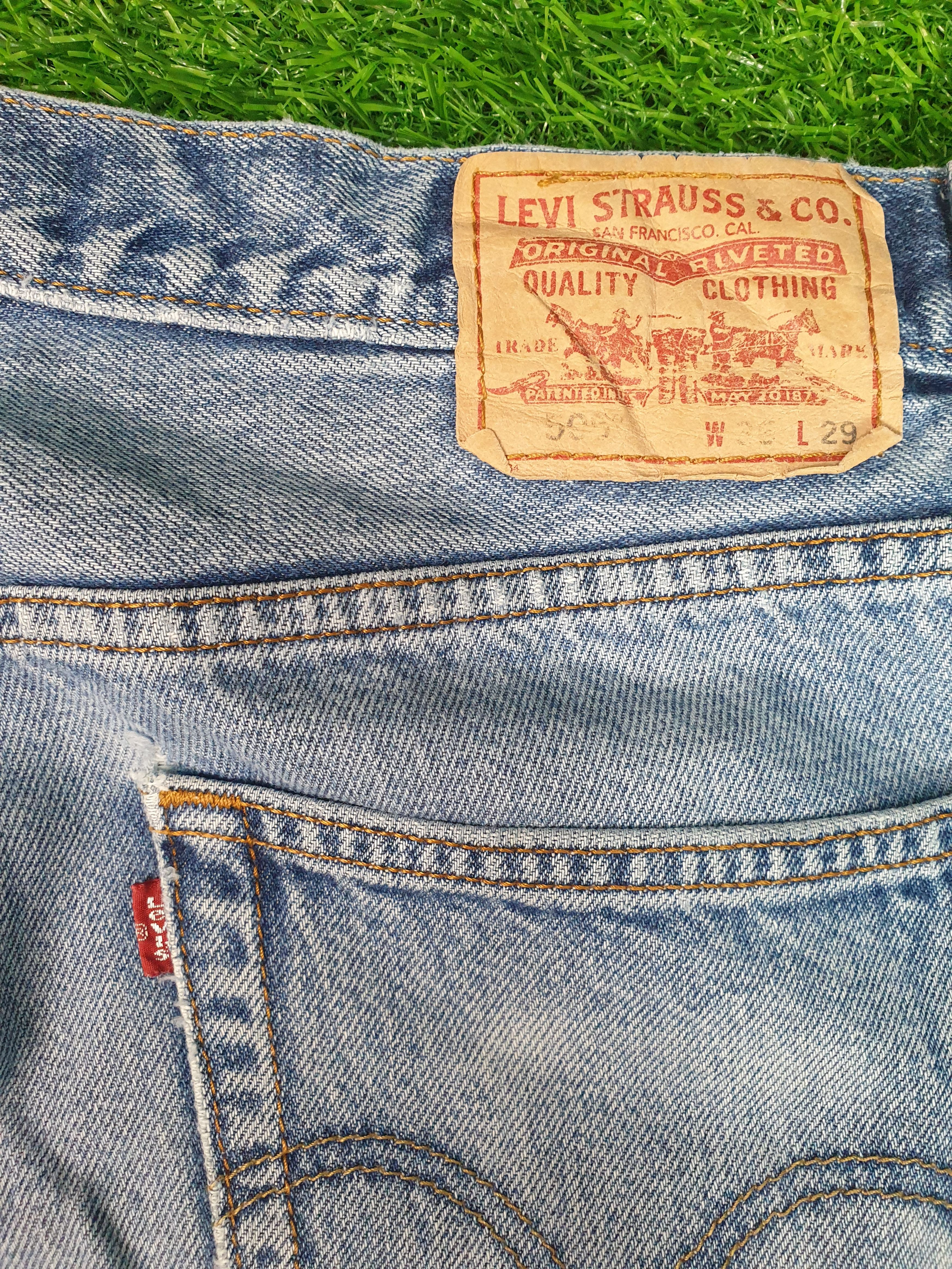 Levi's Vintage LEVIS 505 Faded Rusty Distressed 36X28 Jeans L0120 Size US 36 / EU 52 - 12 Thumbnail