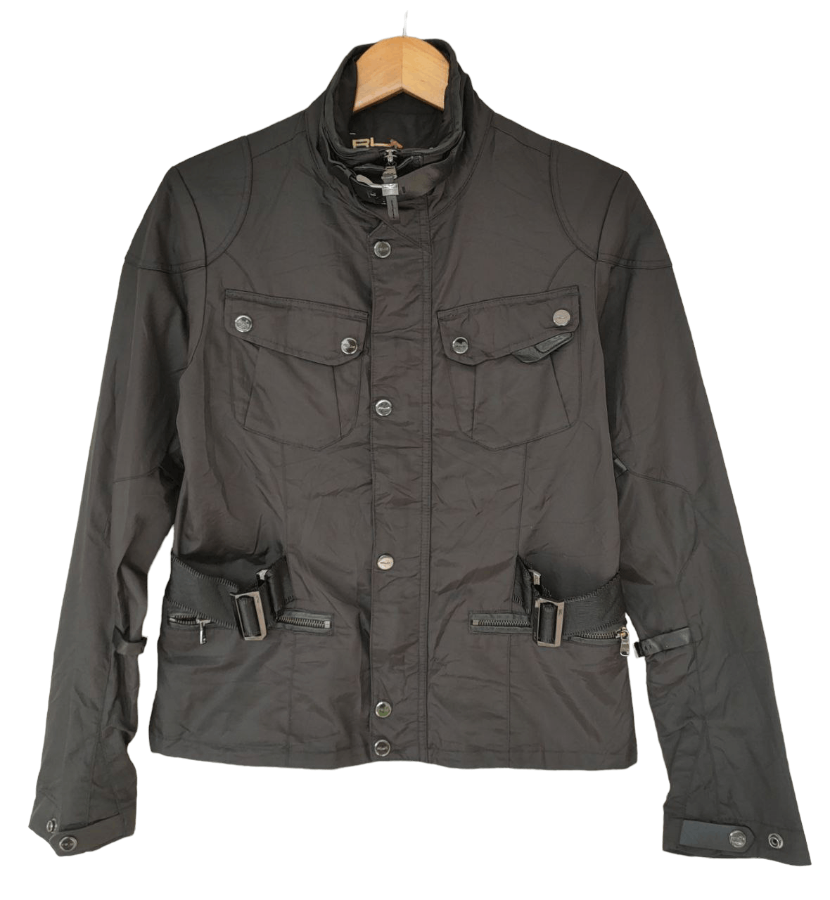 Image of Ralph Lauren Rlx x Rlx Ralph Laurent Tactical Jacket in Black, Men's (Size XS)