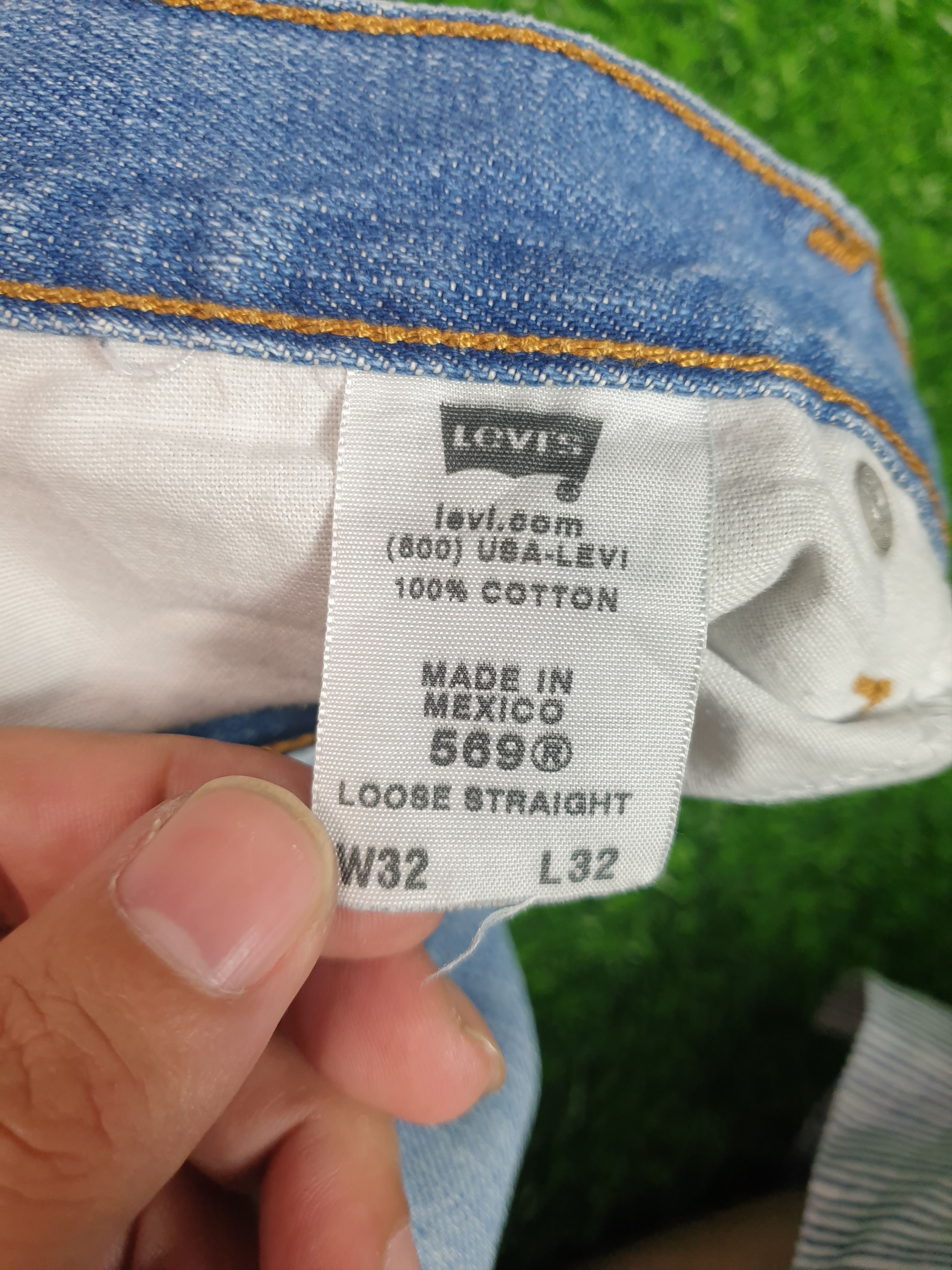Levi's Vintage Clothing LEVIS 569 Sun Faded Distressed Size 32X31 Jeans L0122 Size US 32 / EU 48 - 11 Thumbnail