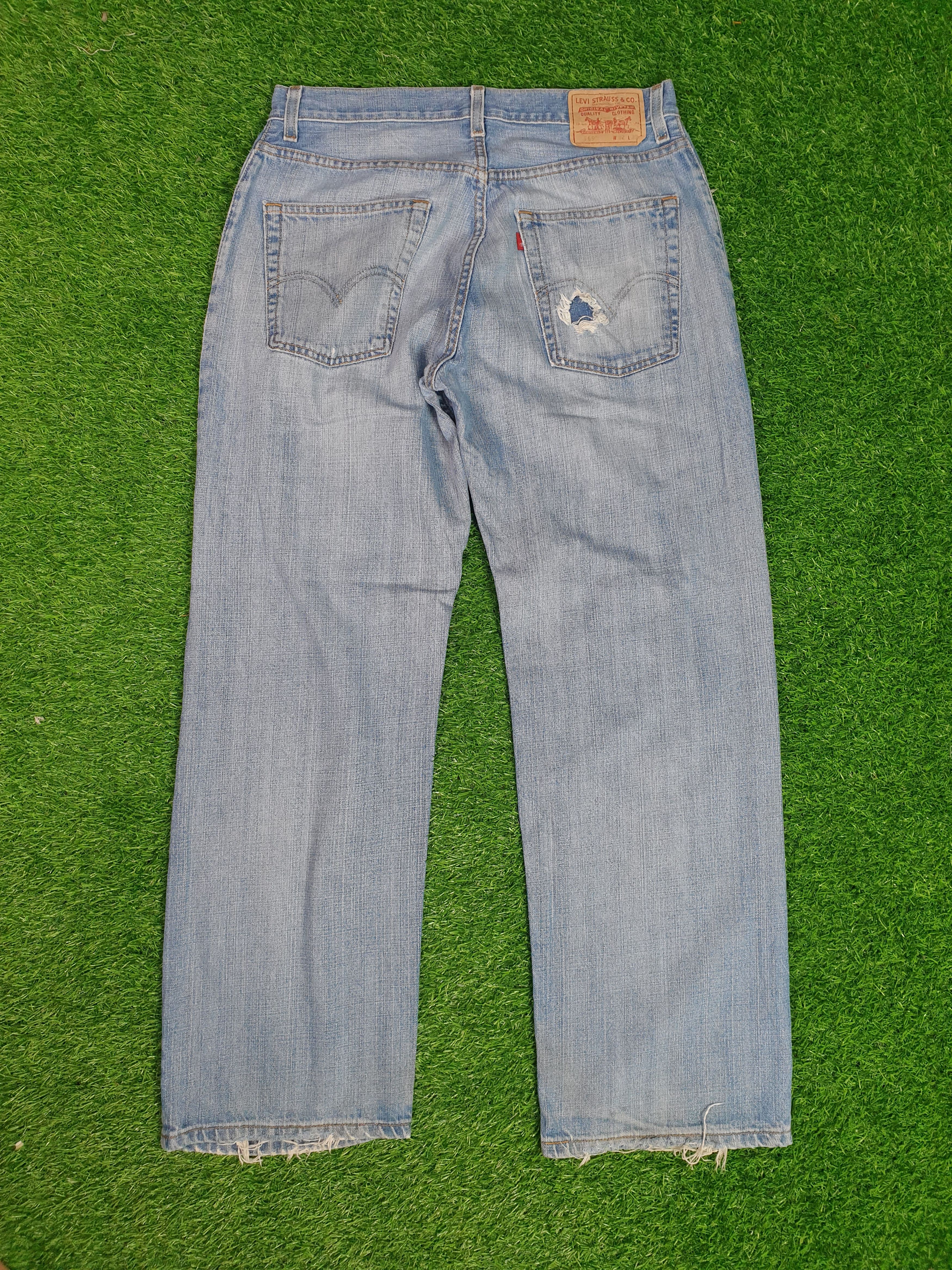Levi's Vintage Clothing LEVIS 569 Sun Faded Distressed Size 32X31 Jeans L0122 Size US 32 / EU 48 - 2 Thumbnail