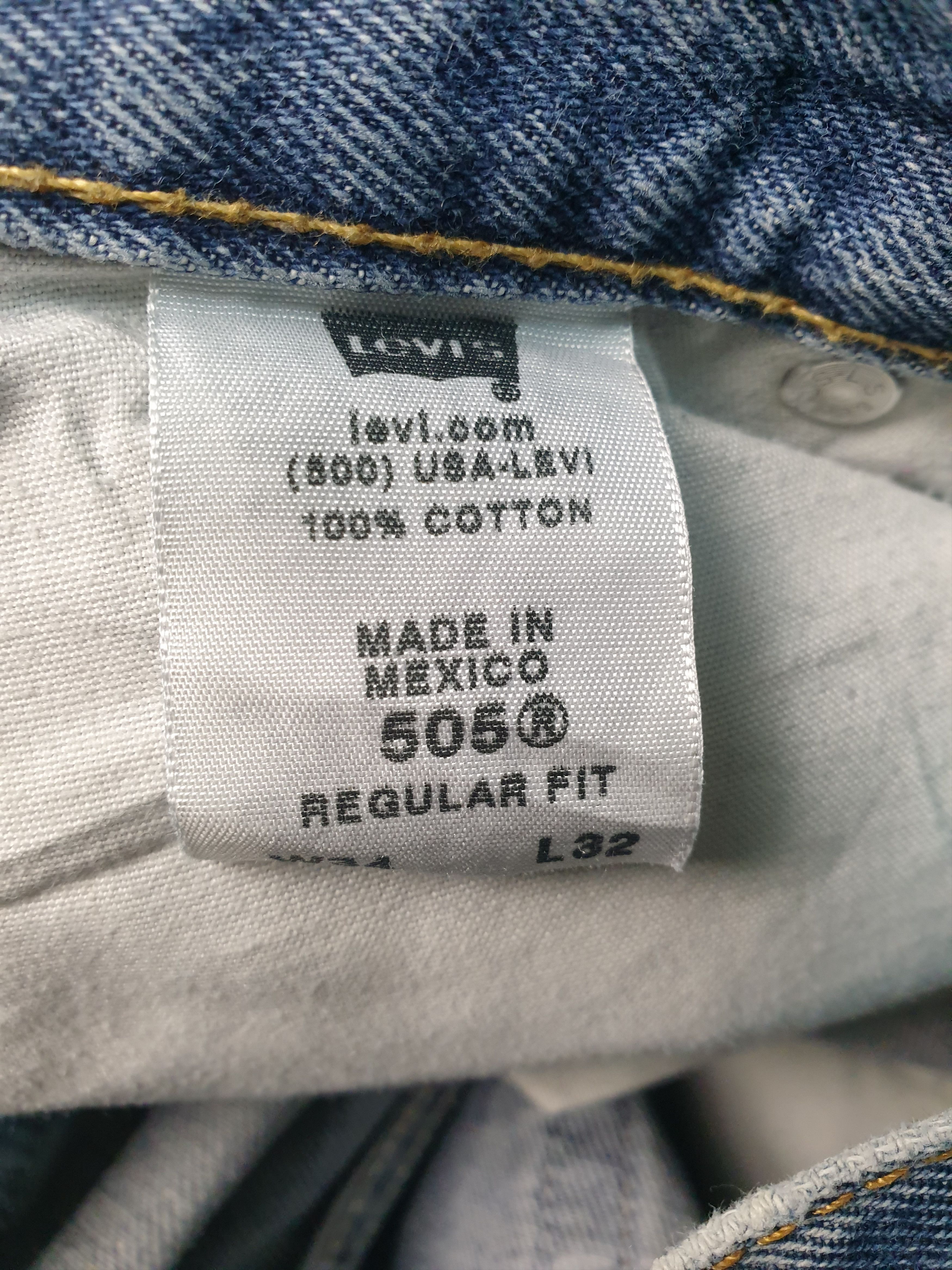 Levi's LEVIS 505 Light Wash Faded Distressed 34X32 Jeans L0123 Size US 34 / EU 50 - 9 Thumbnail