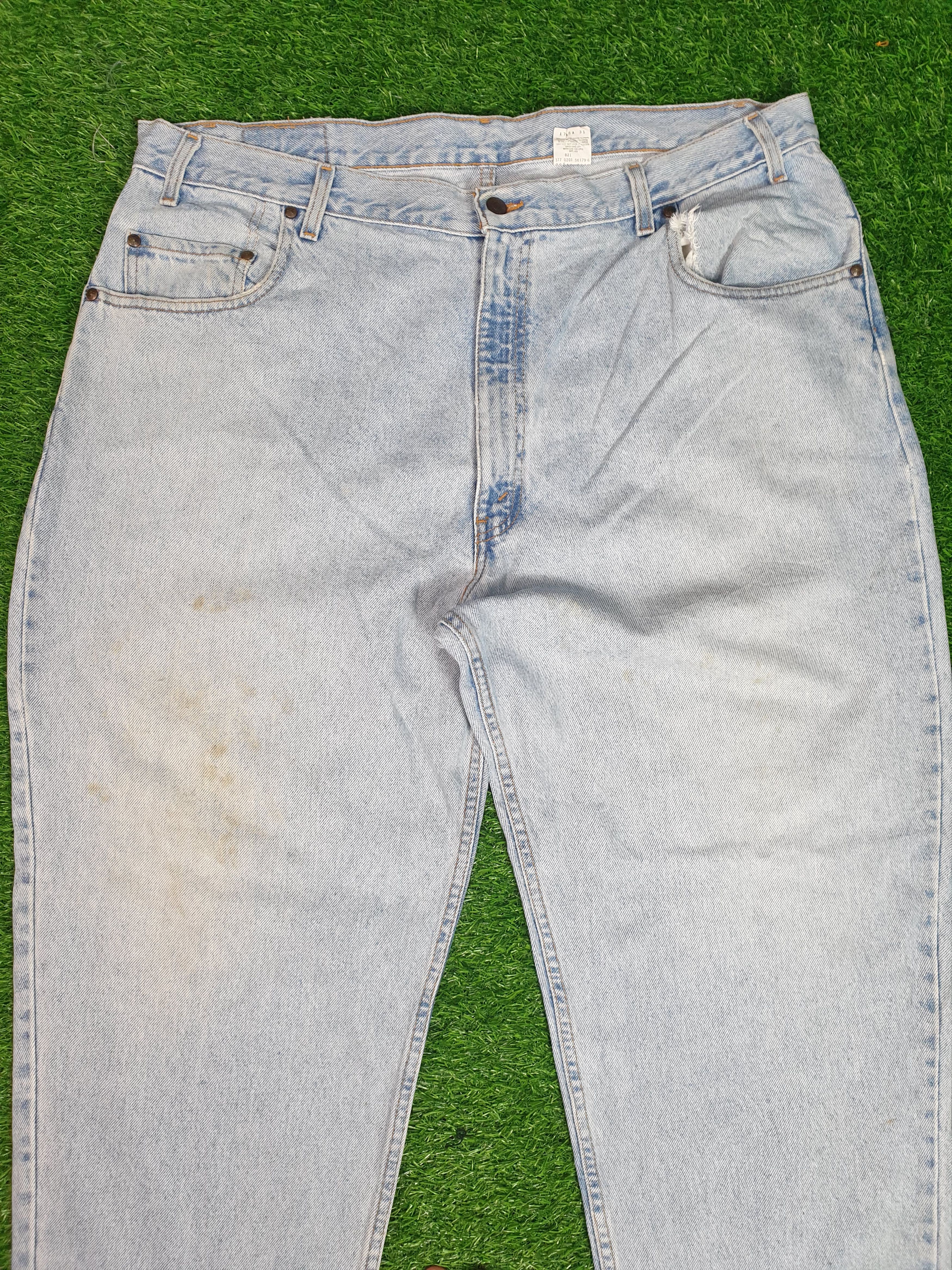 Levi's Vintage 90's LEVIS 545 Faded Light Blue 42X31 Jeans L0127 Size US 42 / EU 58 - 5 Thumbnail