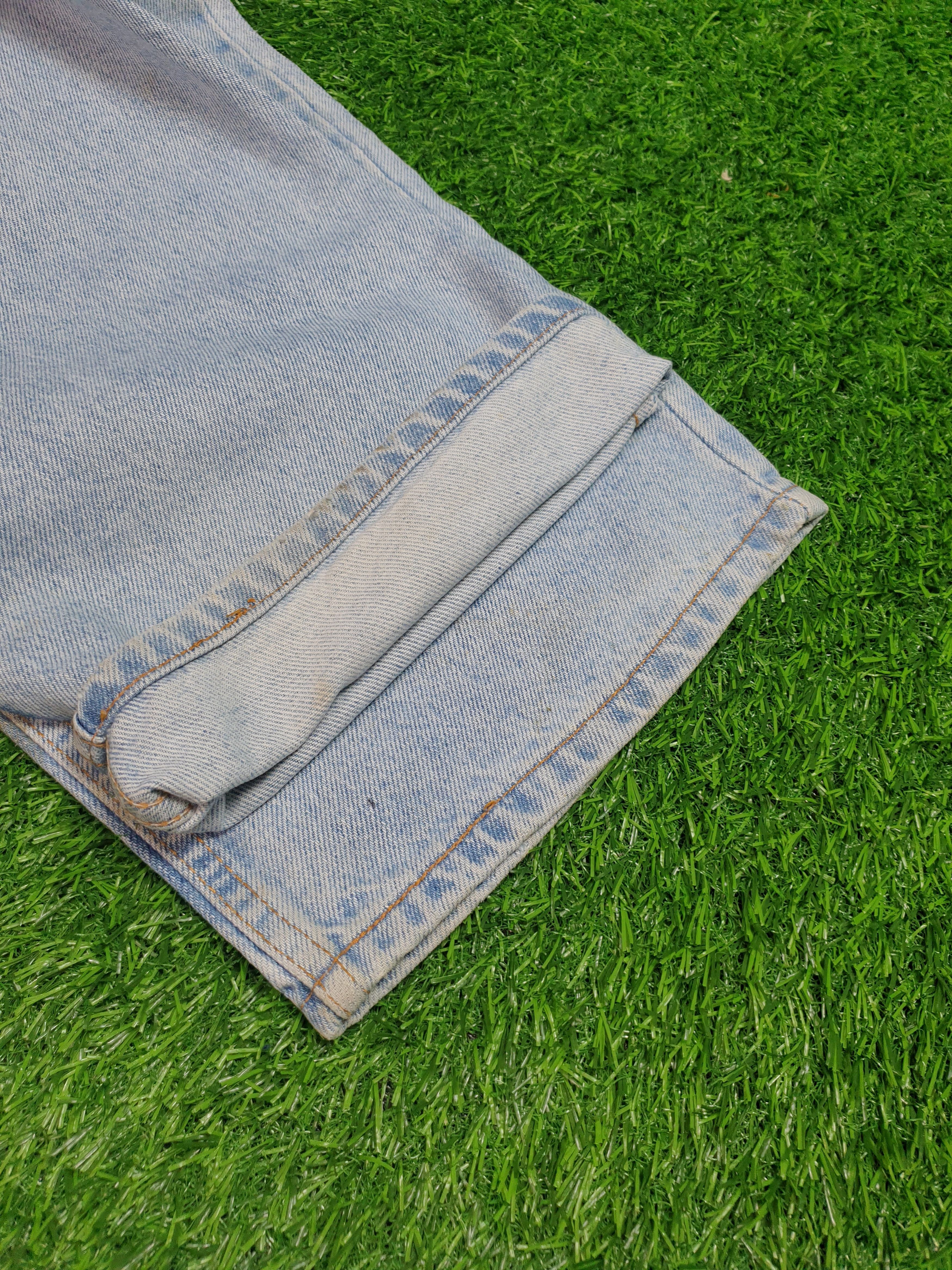 Levi's Vintage 90's LEVIS 545 Faded Light Blue 42X31 Jeans L0127 Size US 42 / EU 58 - 9 Thumbnail