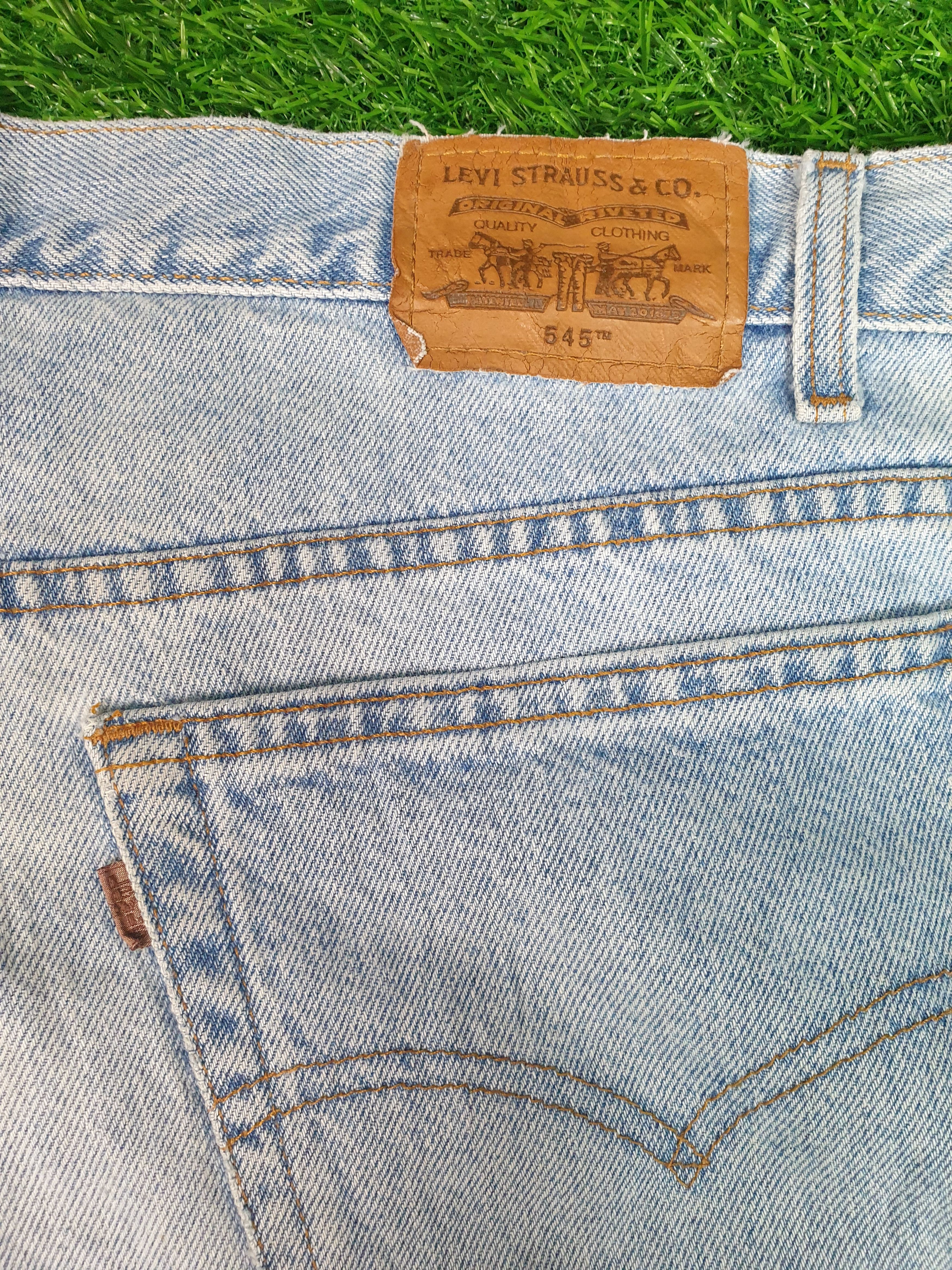Levi's Vintage 90's LEVIS 545 Faded Light Blue 42X31 Jeans L0127 Size US 42 / EU 58 - 7 Thumbnail