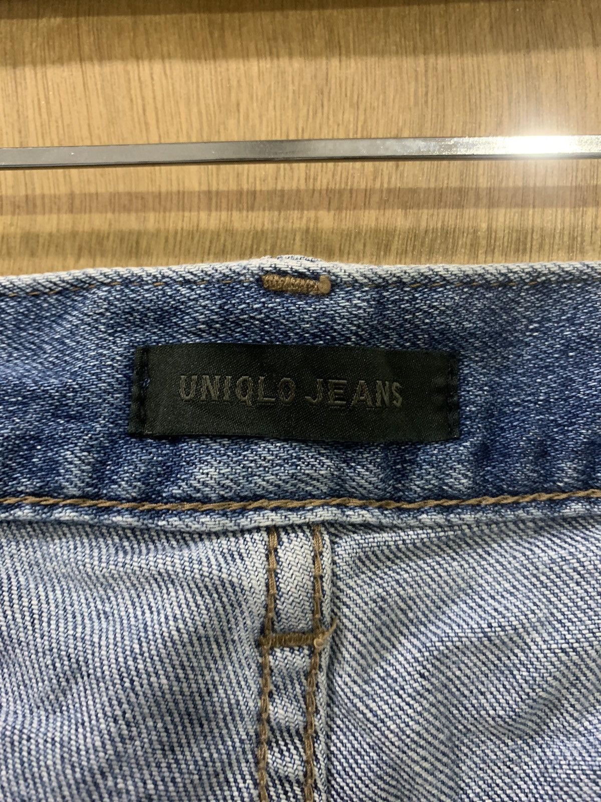 Japanese Brand × Undercover × Uniqlo UNIQLO UNDERCOVER INSPIRED STONEWASH DISTRESSED DENIM JEANS Size US 33 - 19 Thumbnail