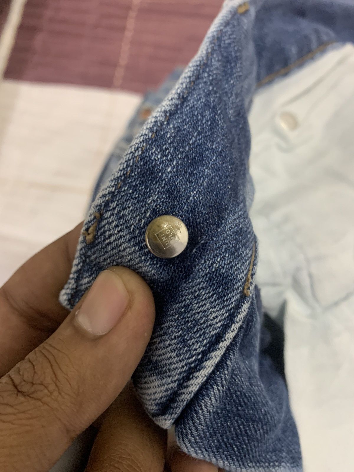 Japanese Brand × Undercover × Uniqlo UNIQLO UNDERCOVER INSPIRED STONEWASH DISTRESSED DENIM JEANS Size US 33 - 21 Thumbnail