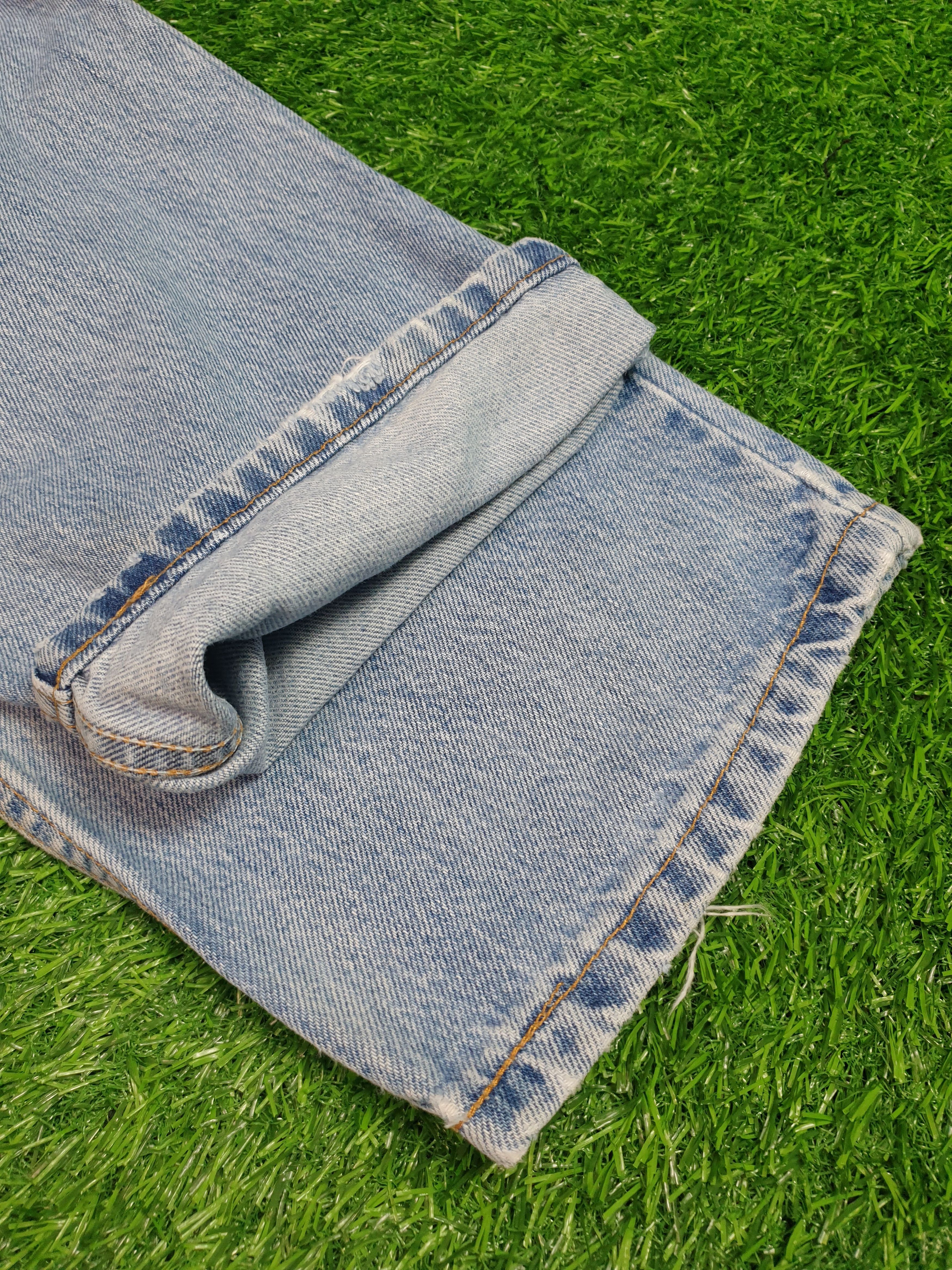 Levi's Vintage 90's LEVIS 550 Light Wash Faded 36X30 Jeans L0132 Size US 36 / EU 52 - 8 Thumbnail