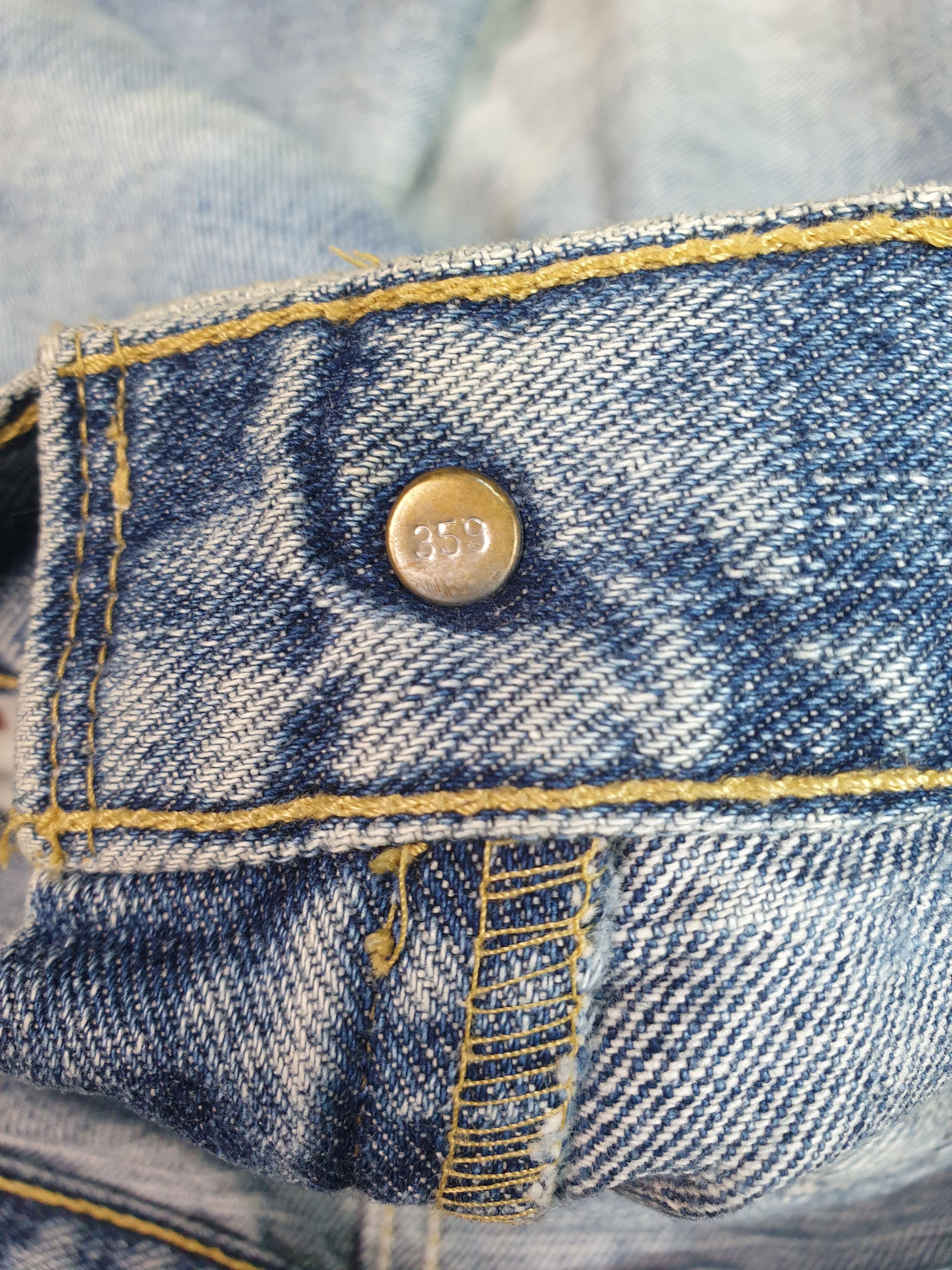 Levi's LEVIS 533 Sun Faded Distressed Size 33X31 Jeans L0119 Size US 33 - 11 Thumbnail