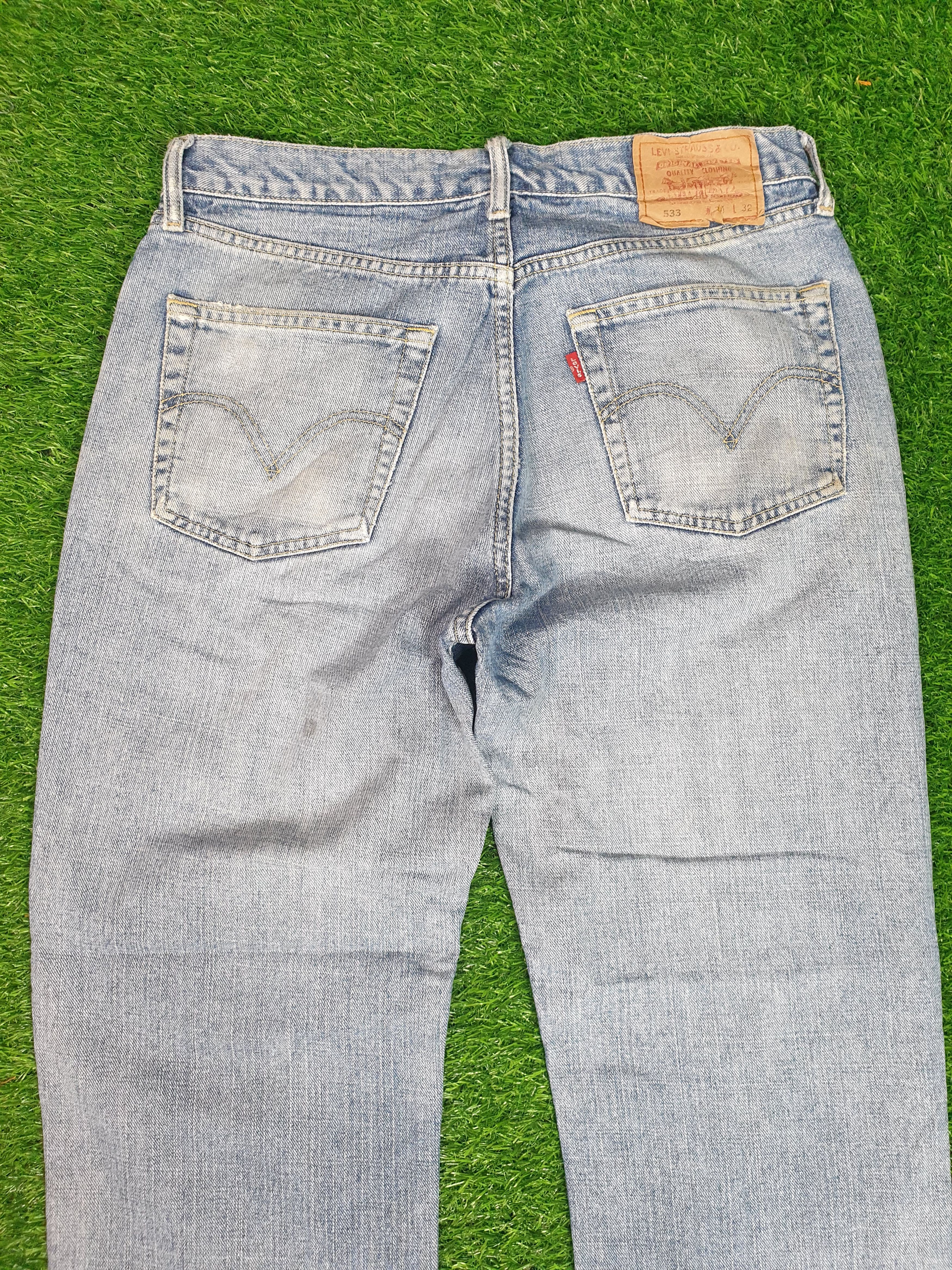 Levi's LEVIS 533 Sun Faded Distressed Size 33X31 Jeans L0119 Size US 33 - 9 Thumbnail