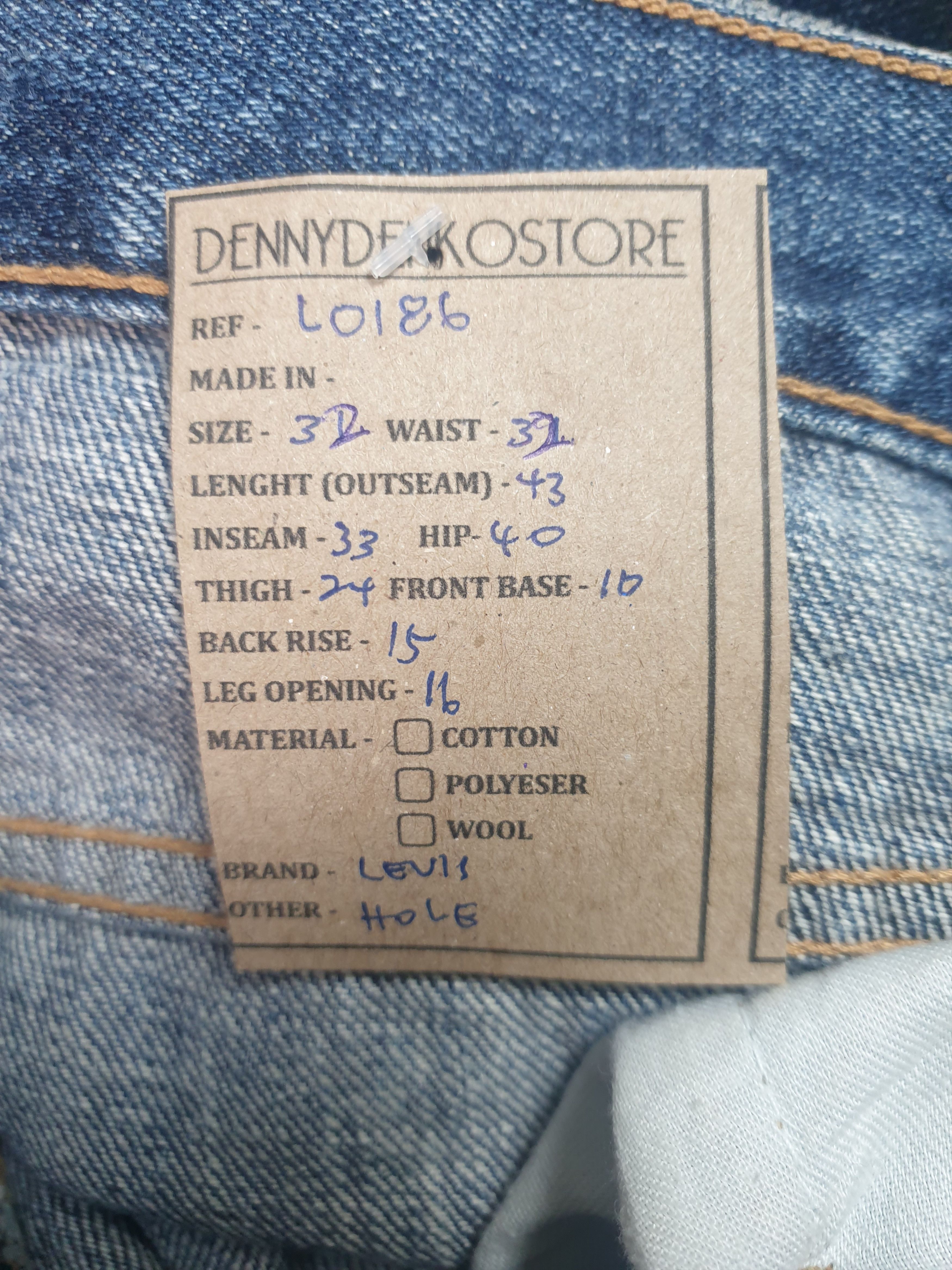 Levi's Vintage Clothing Vintage LEVIS Faded Distressed Size 32X33 Jeans L0186 Size US 32 / EU 48 - 16 Thumbnail