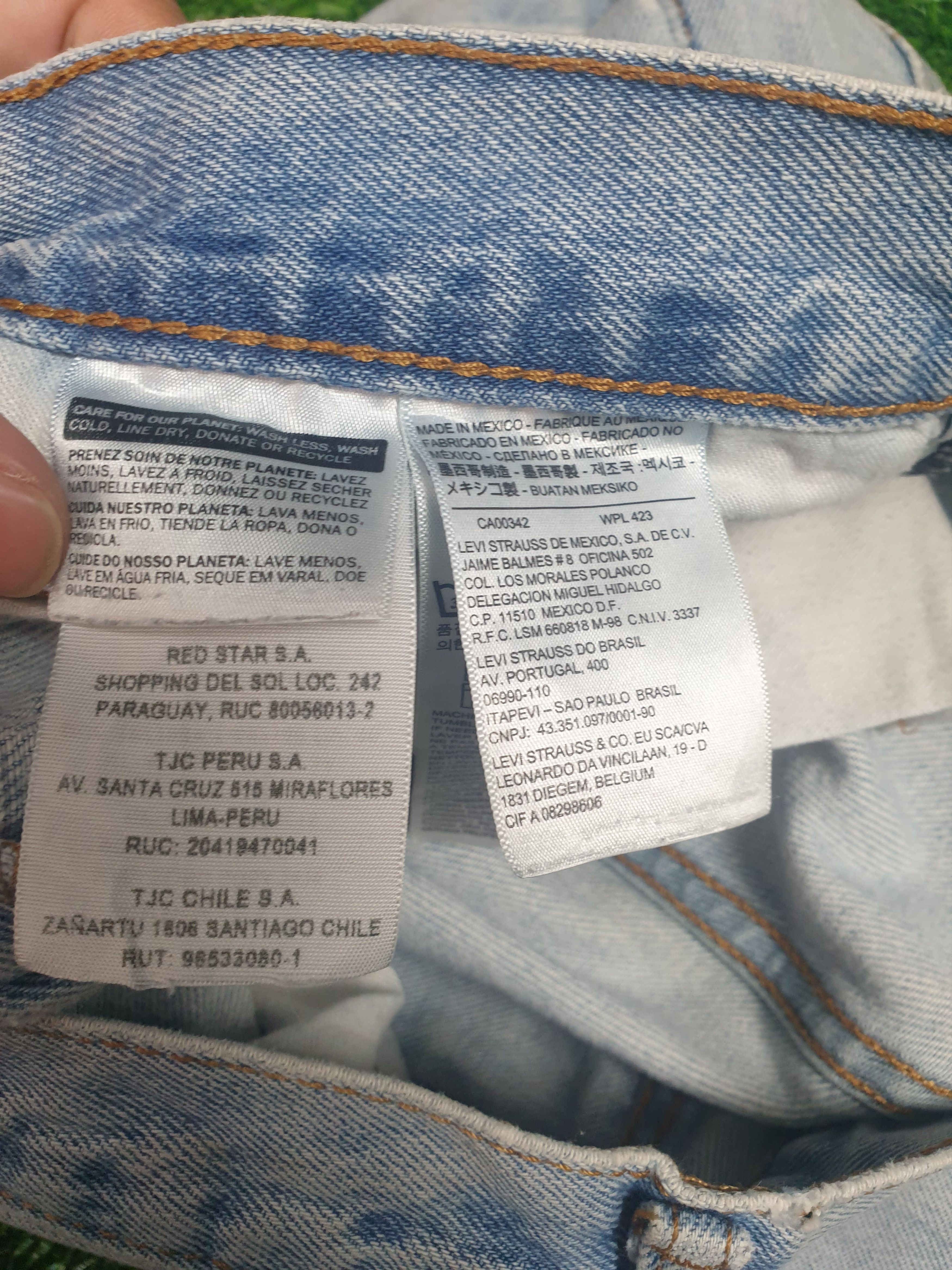 Levi's LEVIS 505 Light Wash Distressed Size 34X32 Jeans L0185 Size US 34 / EU 50 - 14 Thumbnail