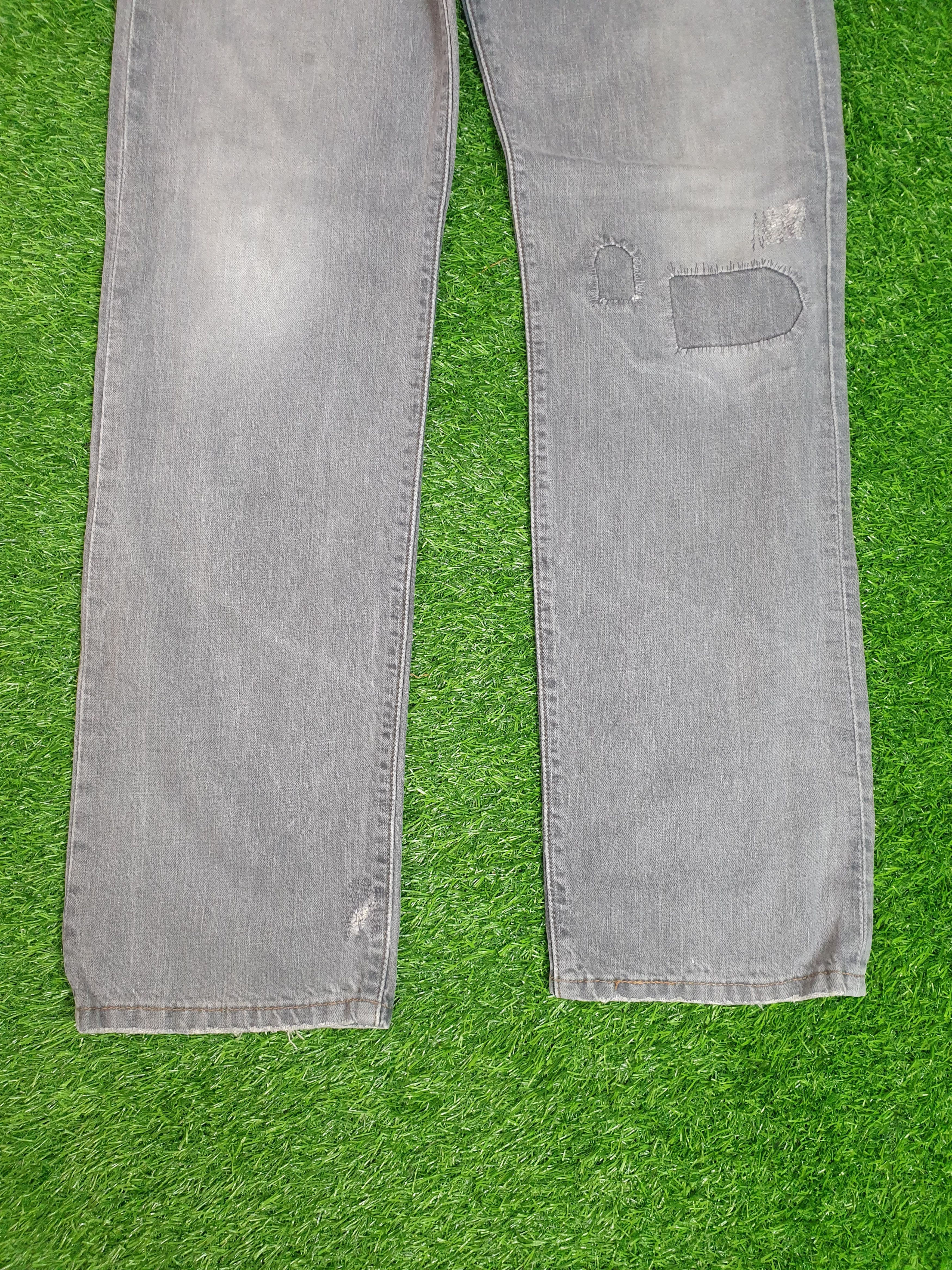 Levi's Vintage LEVIS 501 Patchwork Faded Black 32X24 Jeans L0151 Size US 32 / EU 48 - 3 Thumbnail