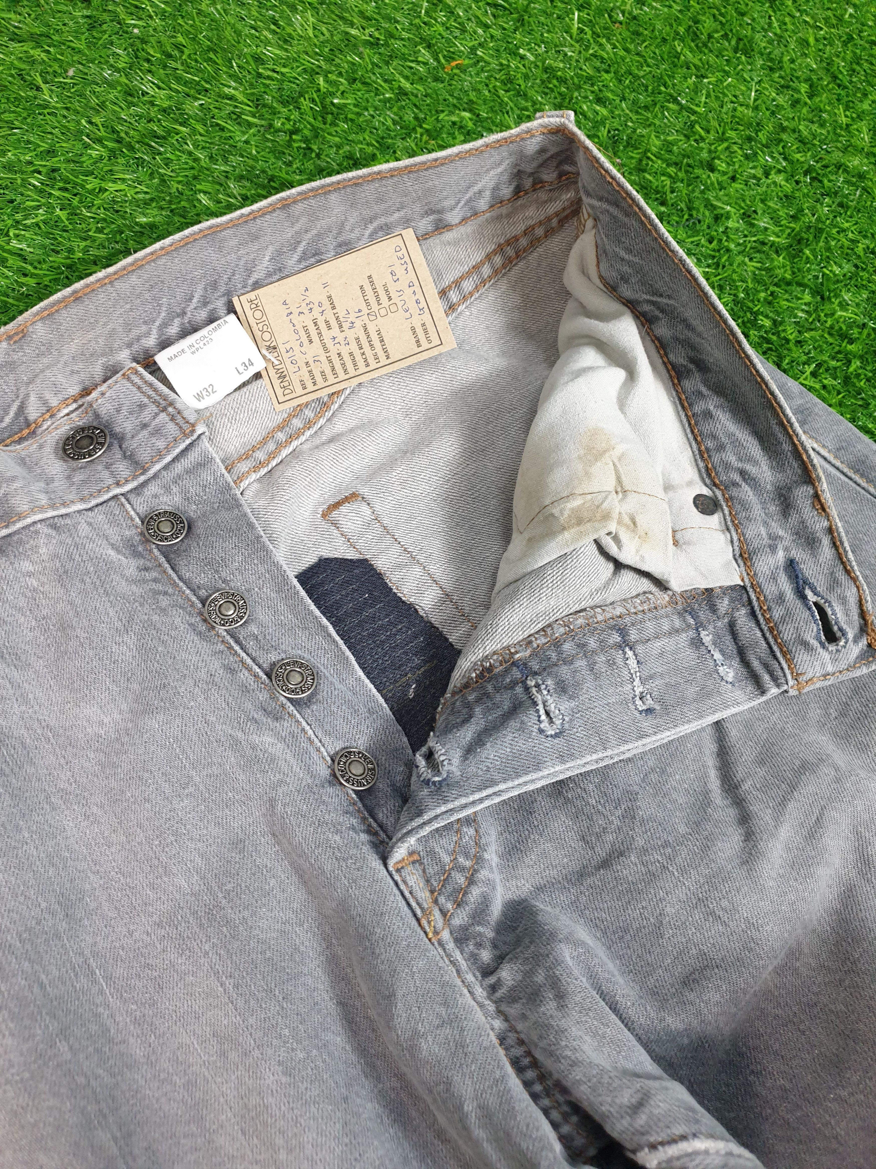 Levi's Vintage LEVIS 501 Patchwork Faded Black 32X24 Jeans L0151 Size US 32 / EU 48 - 11 Thumbnail