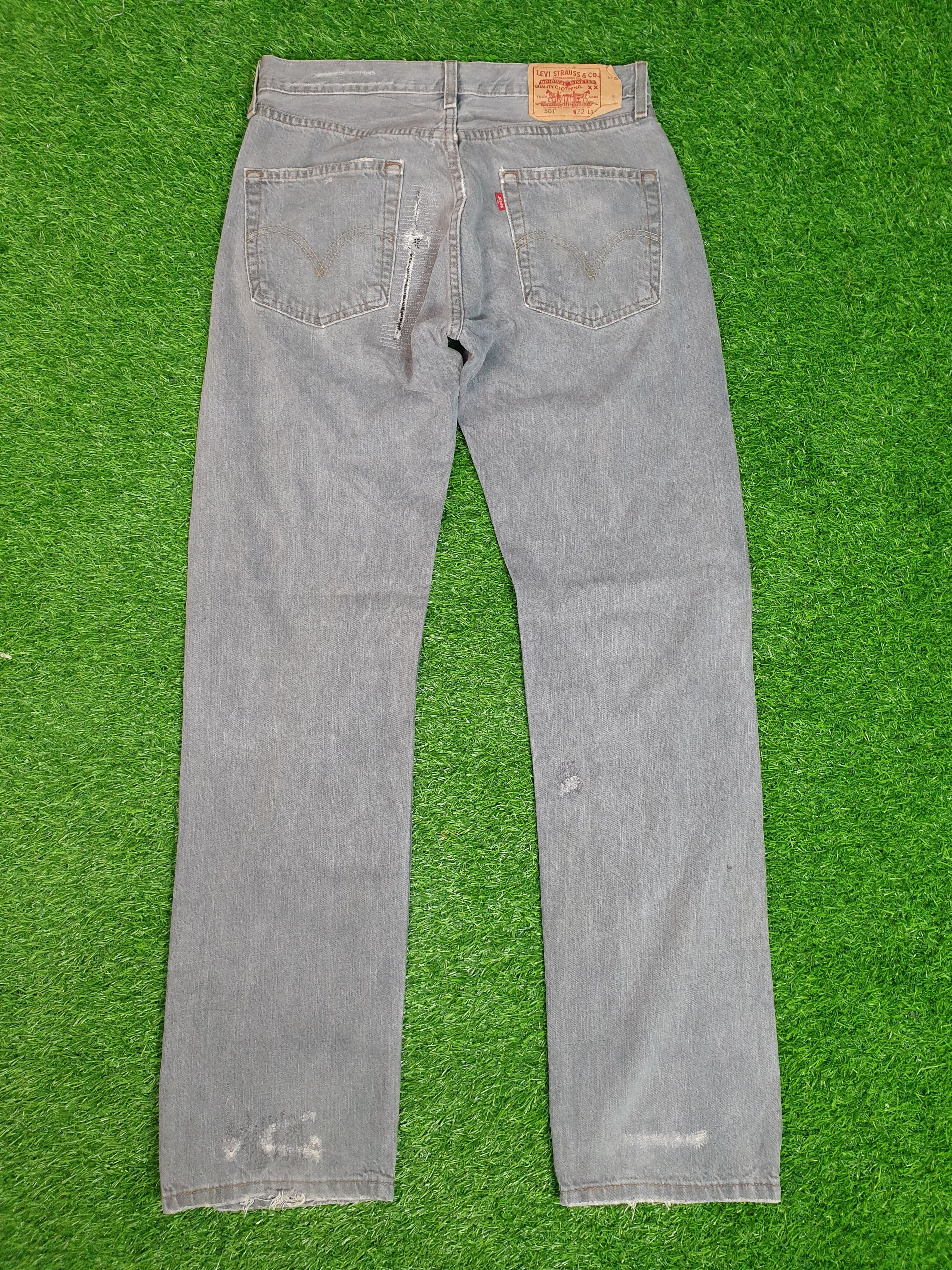 Levi's Vintage LEVIS 501 Patchwork Faded Black 32X24 Jeans L0151 Size US 32 / EU 48 - 2 Thumbnail