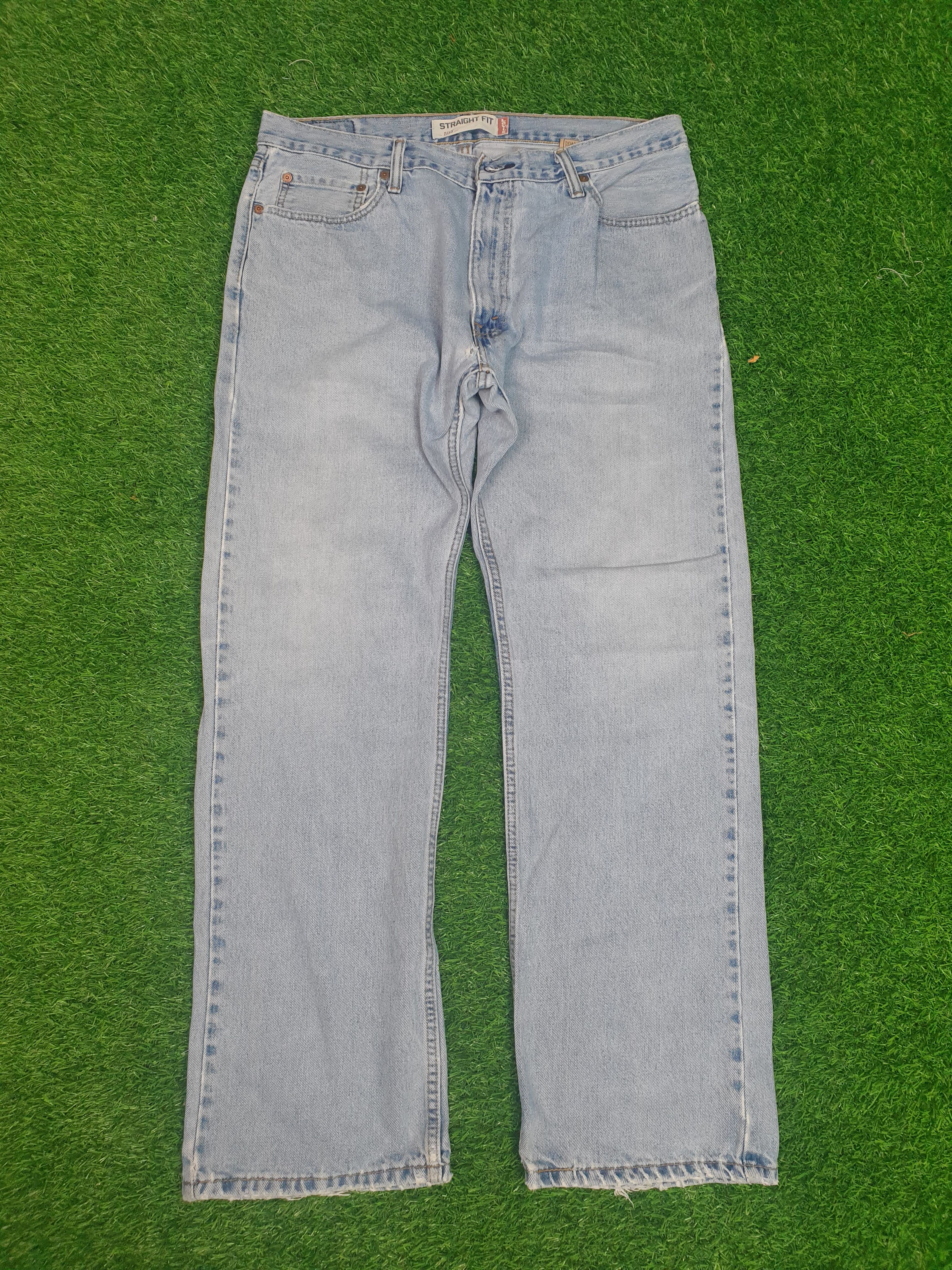 Levi's Vintage LEVIS 505 Sun Faded Light Blue Size 36X31 L0078 Size US 36 / EU 52 - 1 Thumbnail