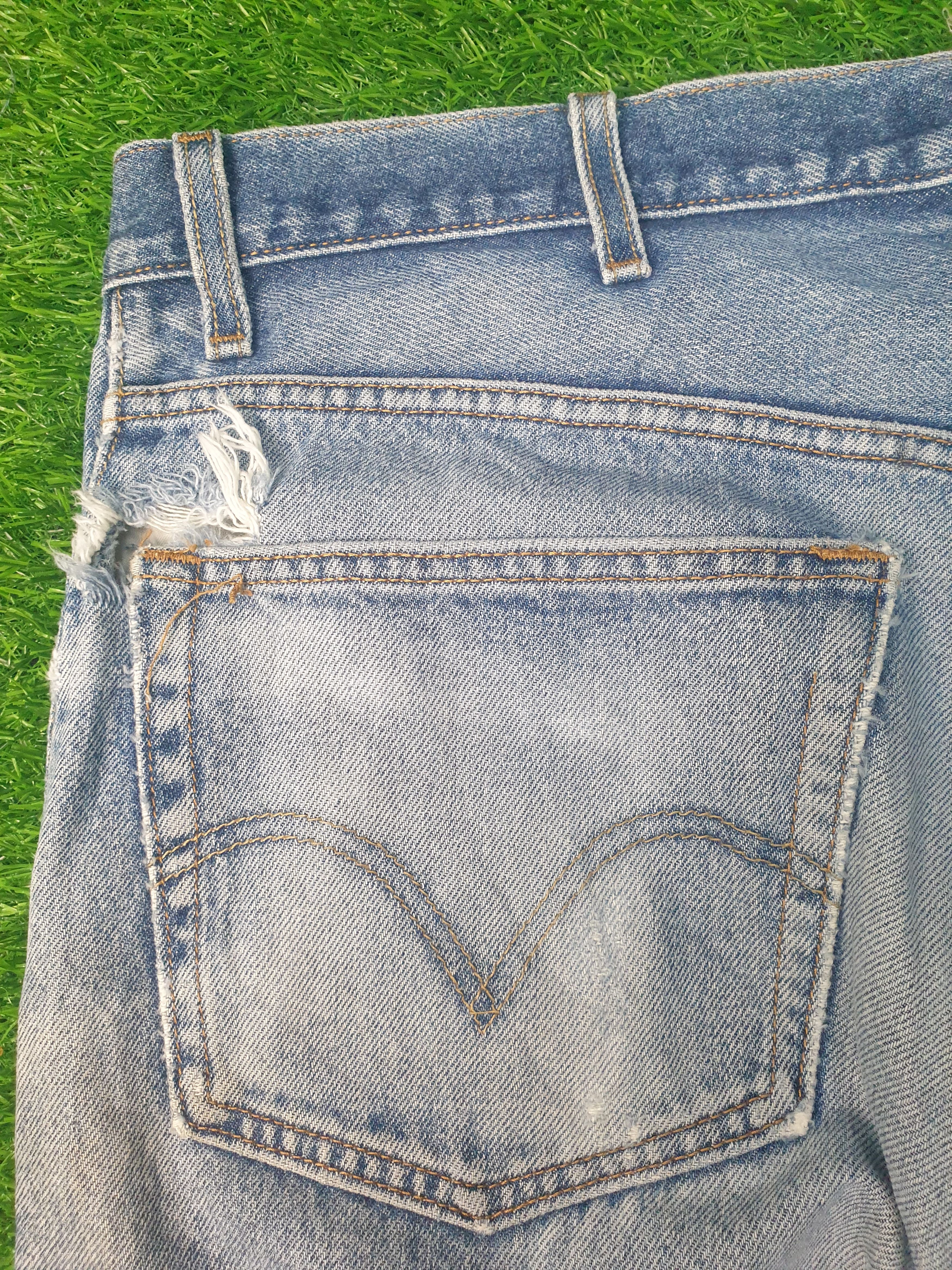 Levi's LEVIS 505 Sun Faded Distressed Size 38X31 Jeans L0183 Size US 38 / EU 54 - 11 Thumbnail