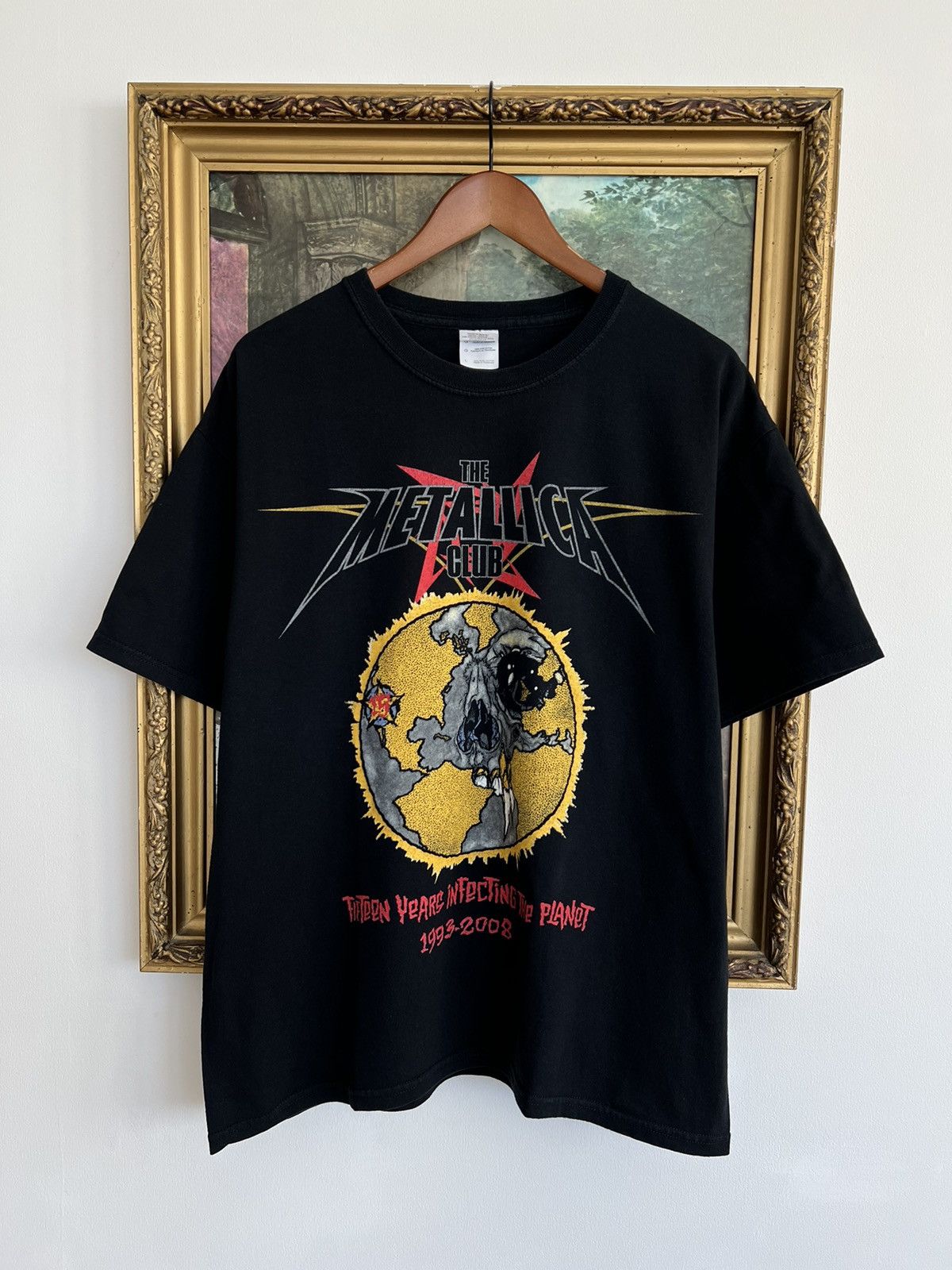 Metallica Band T-shirt, Band T, Men's XL size unclear black type Vintage Second Hand