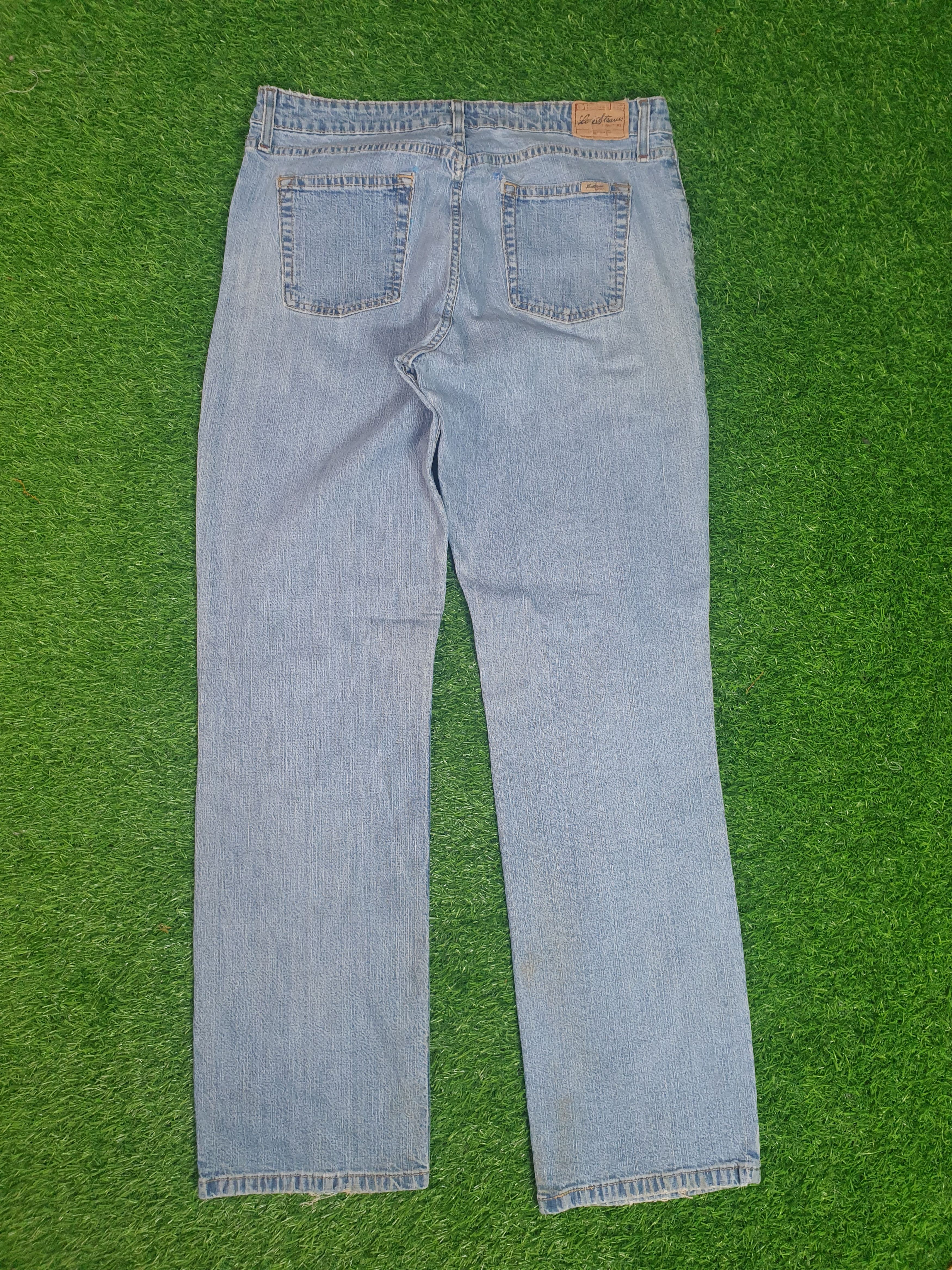 Levi's LEVIS SIGNATURE Sun Faded Distressed Size 35X31Jeans L0184 Size US 35 - 2 Thumbnail