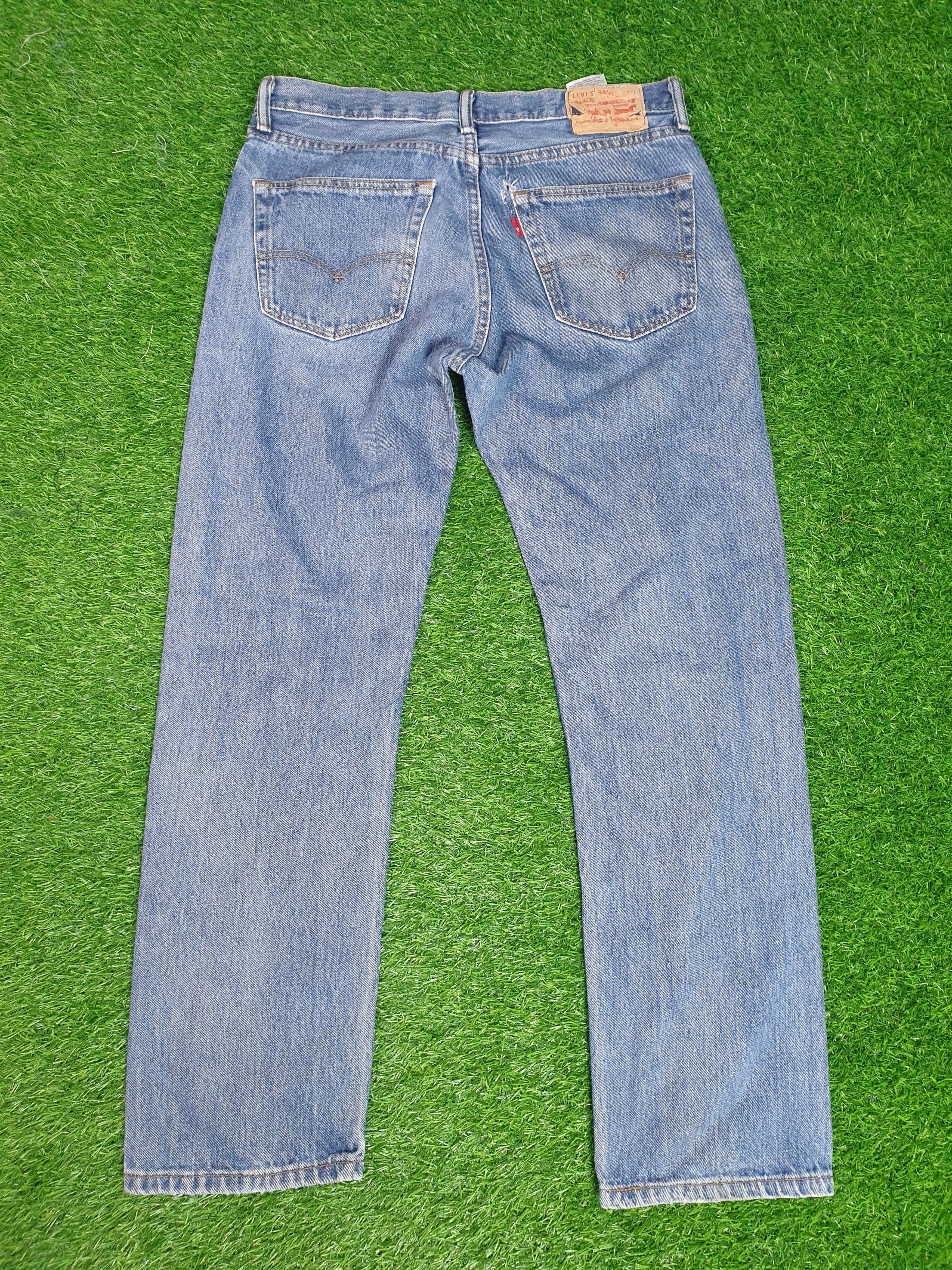 Levi's Vintage LEVIS Sun Faded Distressed Size 34X32.5 Jeans L0090 Size US 34 / EU 50 - 2 Thumbnail
