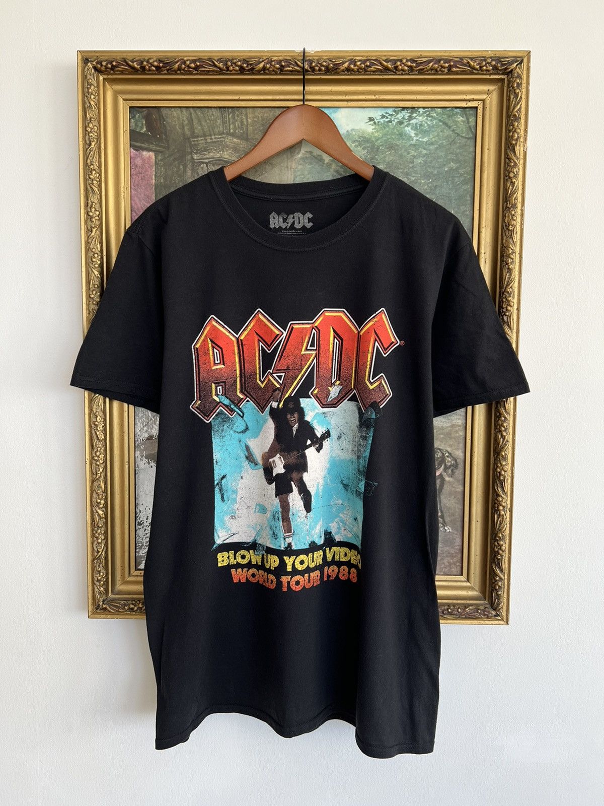 Band Tees × Rock T Shirt × Vintage Vintage 2020 AC/DC Blow Up Your 