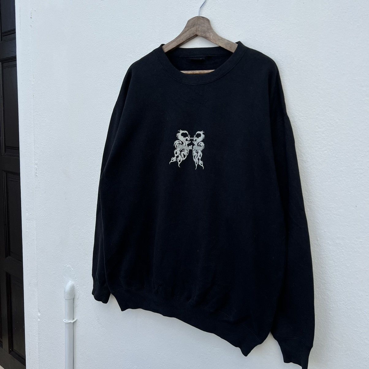 Japanese Brand KING OF FLAME BIG LOGO INSPIRED BY CHROME HEARTS STYLE Size US L / EU 52-54 / 3 - 6 Thumbnail