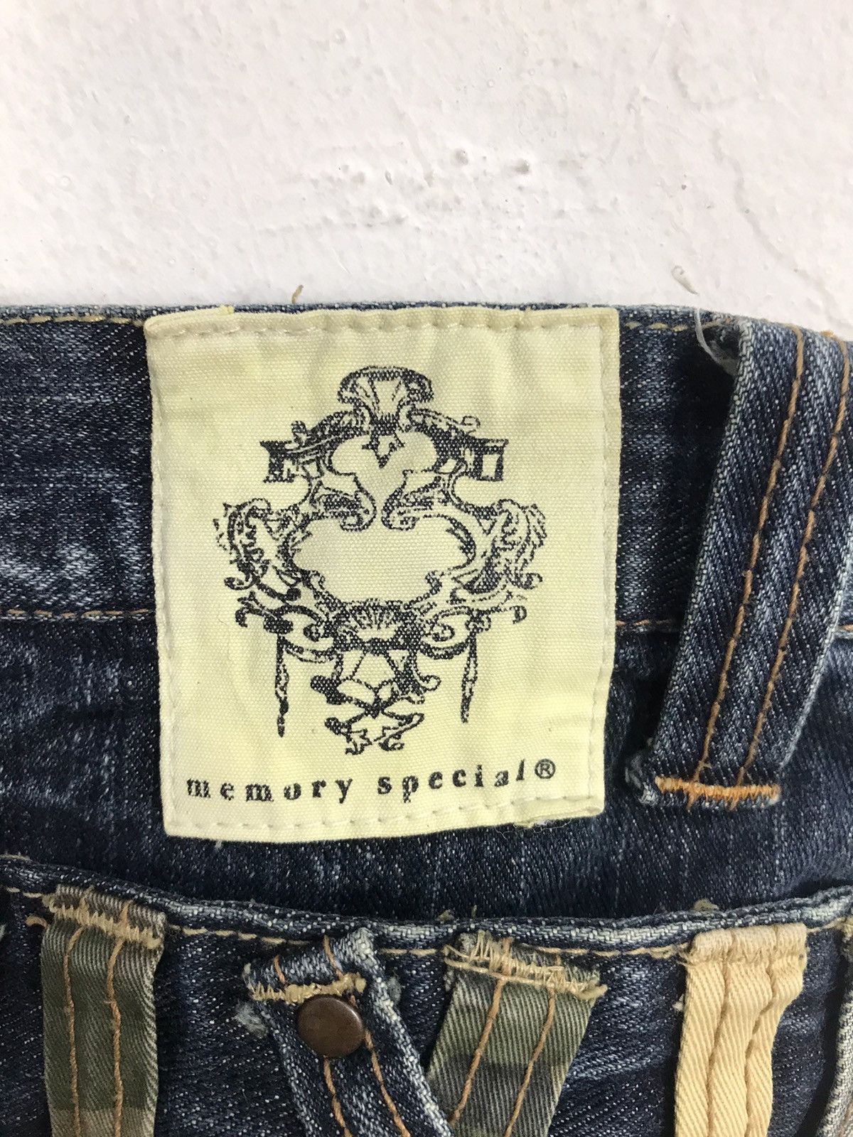 Japanese Brand Vintage Memory Special Double Waist Lightning Design Size US 34 / EU 50 - 13 Thumbnail