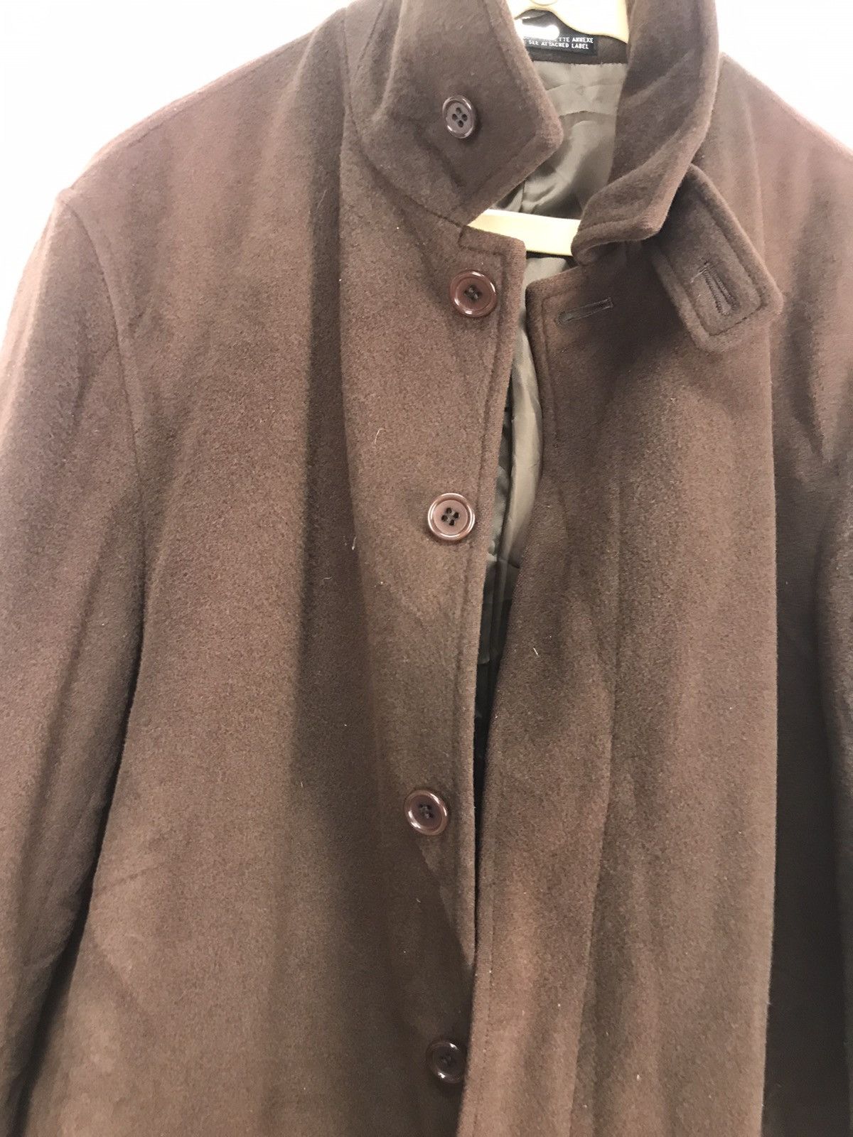 Japanese Brand × Yohji Yamamoto Ined homme button up long coat jacket Size M / US 6-8 / IT 42-44 - 7 Thumbnail