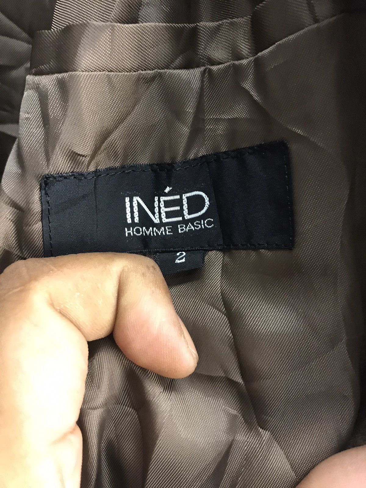 Japanese Brand × Yohji Yamamoto Ined homme button up long coat jacket Size M / US 6-8 / IT 42-44 - 3 Thumbnail