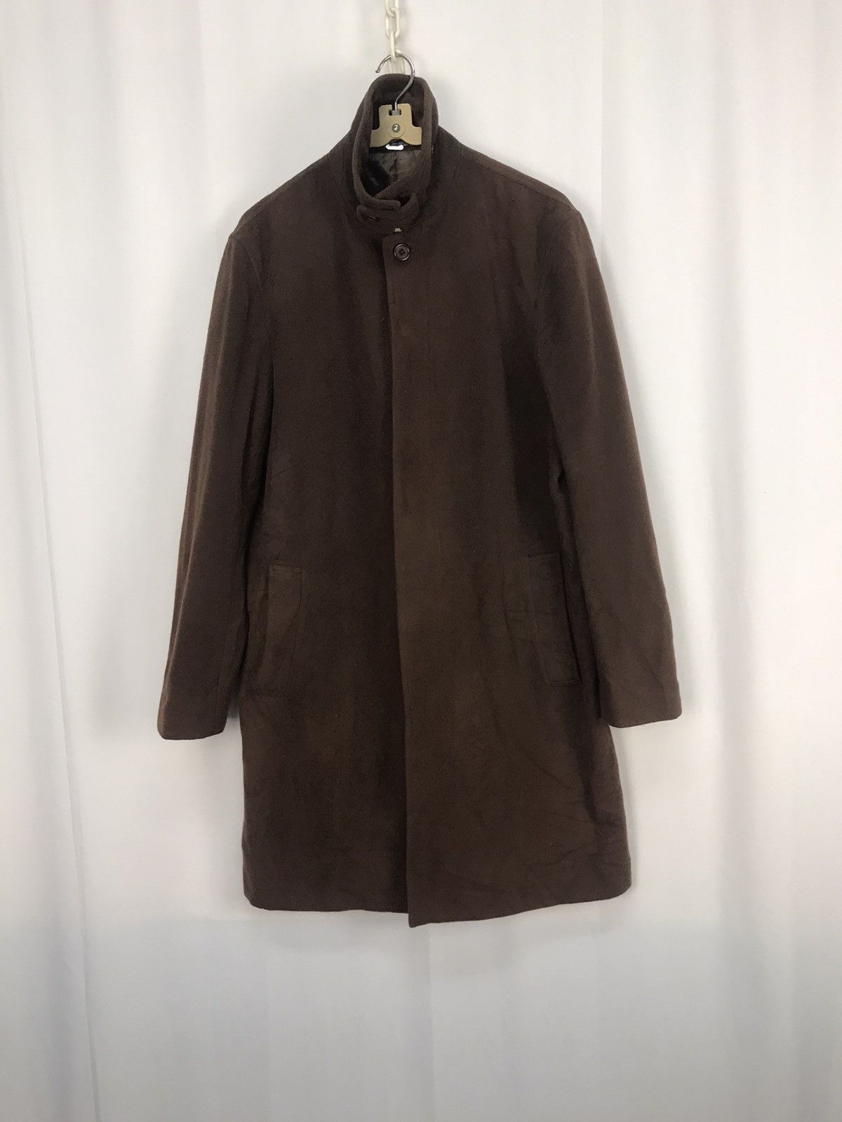 Japanese Brand × Yohji Yamamoto Ined homme button up long coat jacket Size M / US 6-8 / IT 42-44 - 8 Thumbnail