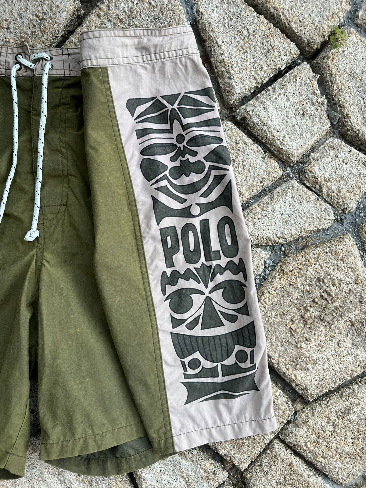 Polo Ralph Lauren 🔥Vintage Polo Ralph Lauren Beach Pants Size US 38 / EU 54 - 7 Thumbnail