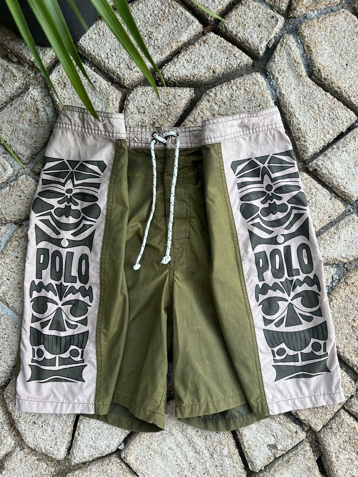 Polo Ralph Lauren 🔥Vintage Polo Ralph Lauren Beach Pants Size US 38 / EU 54 - 1 Thumbnail