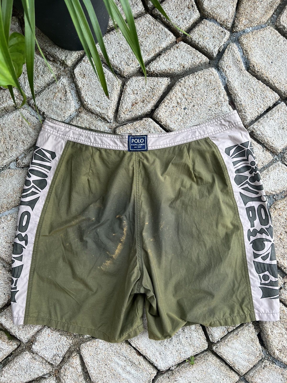 Polo Ralph Lauren 🔥Vintage Polo Ralph Lauren Beach Pants Size US 38 / EU 54 - 3 Thumbnail