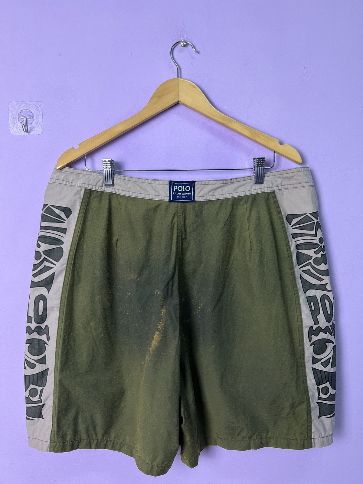 Polo Ralph Lauren 🔥Vintage Polo Ralph Lauren Beach Pants Size US 38 / EU 54 - 5 Thumbnail