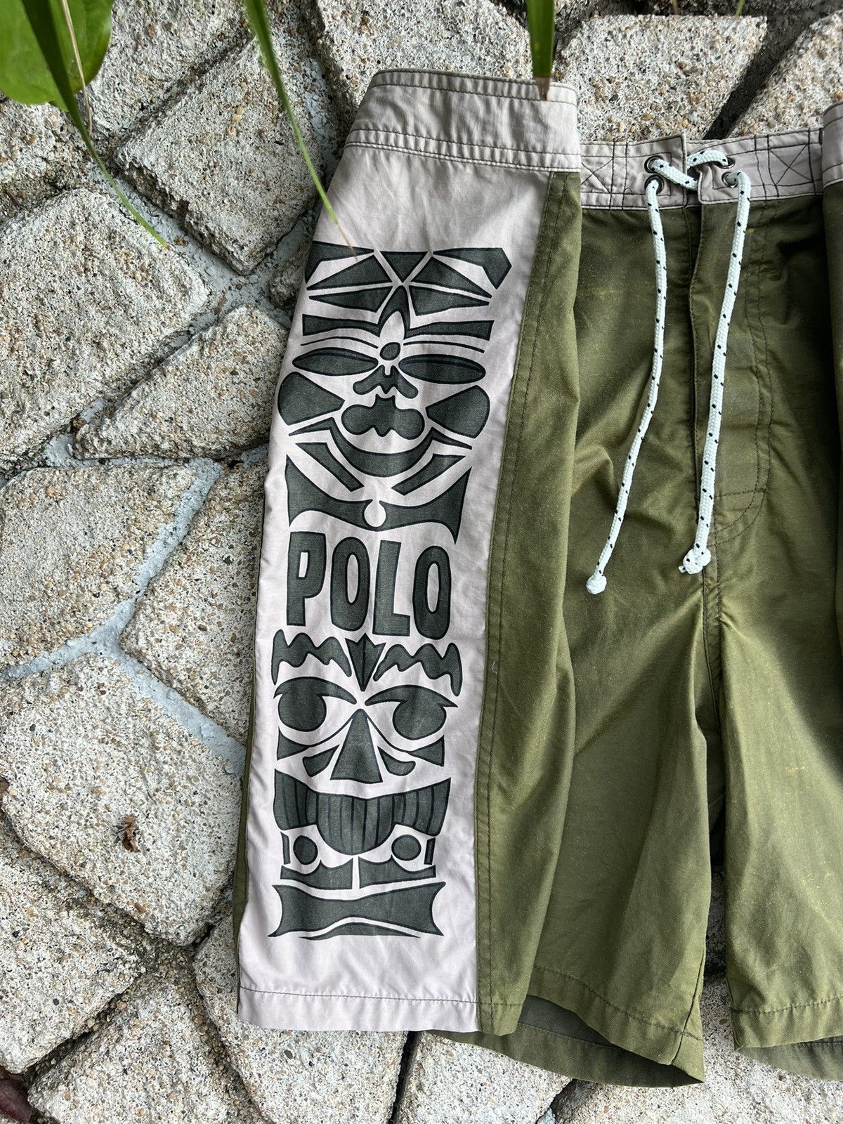 Polo Ralph Lauren 🔥Vintage Polo Ralph Lauren Beach Pants Size US 38 / EU 54 - 6 Thumbnail