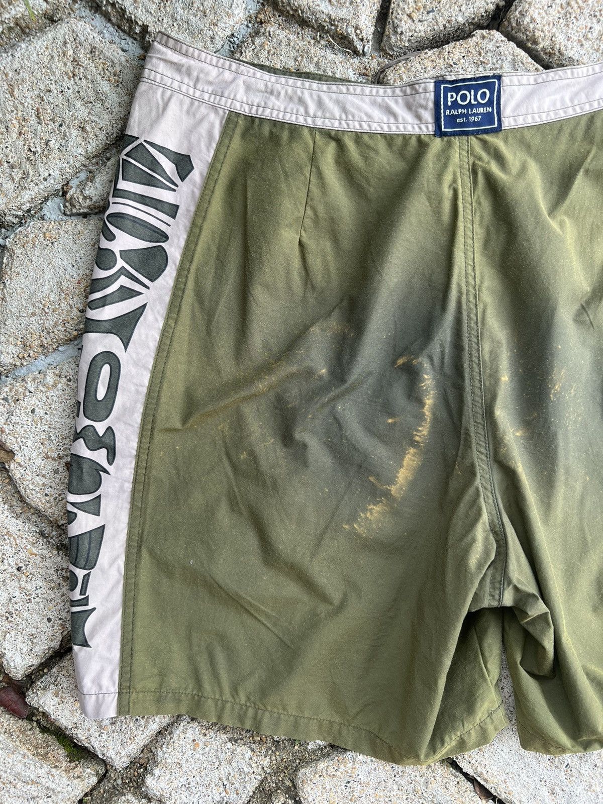 Polo Ralph Lauren 🔥Vintage Polo Ralph Lauren Beach Pants Size US 38 / EU 54 - 9 Thumbnail